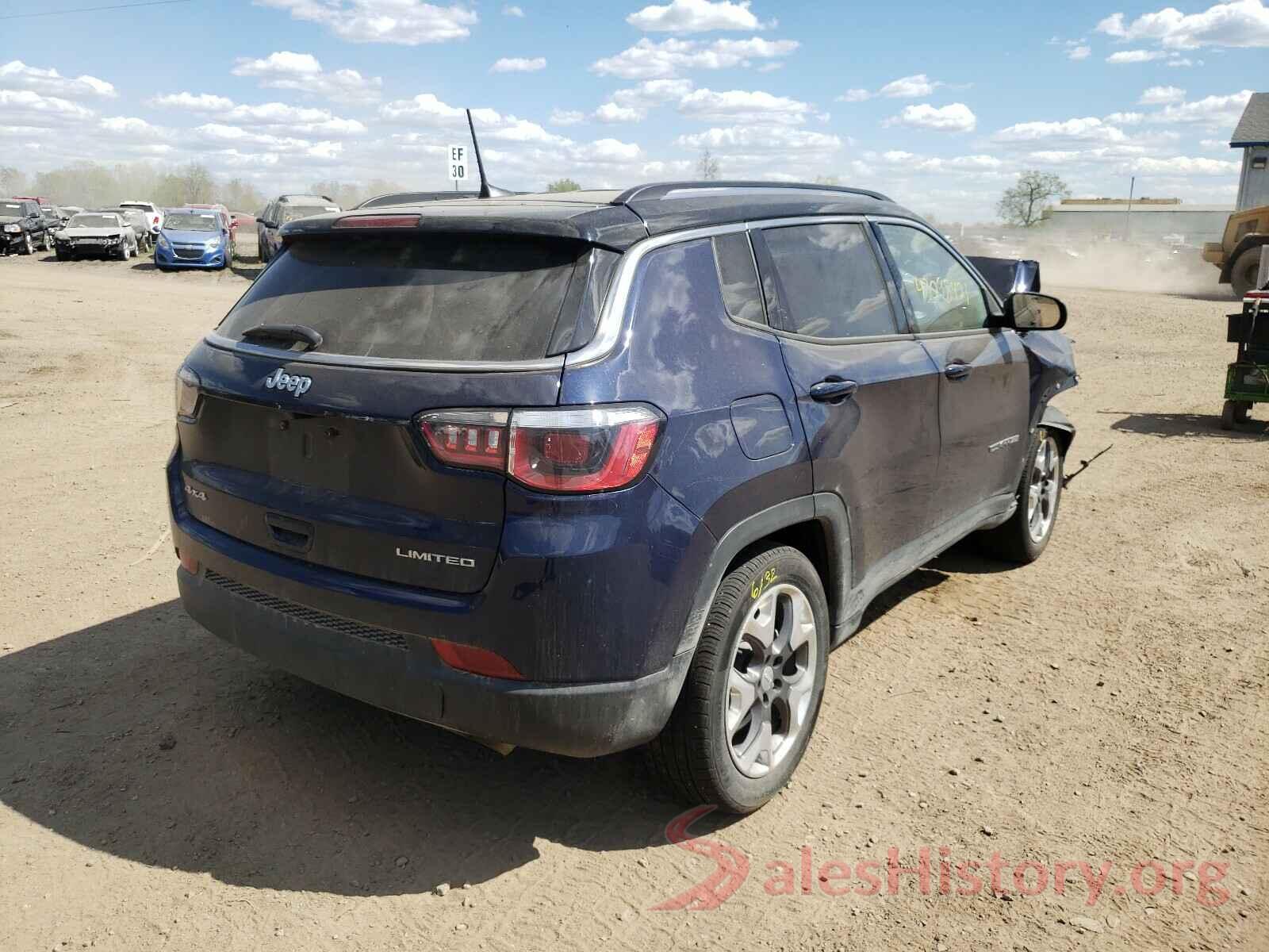 3C4NJDCB7KT828057 2019 JEEP COMPASS