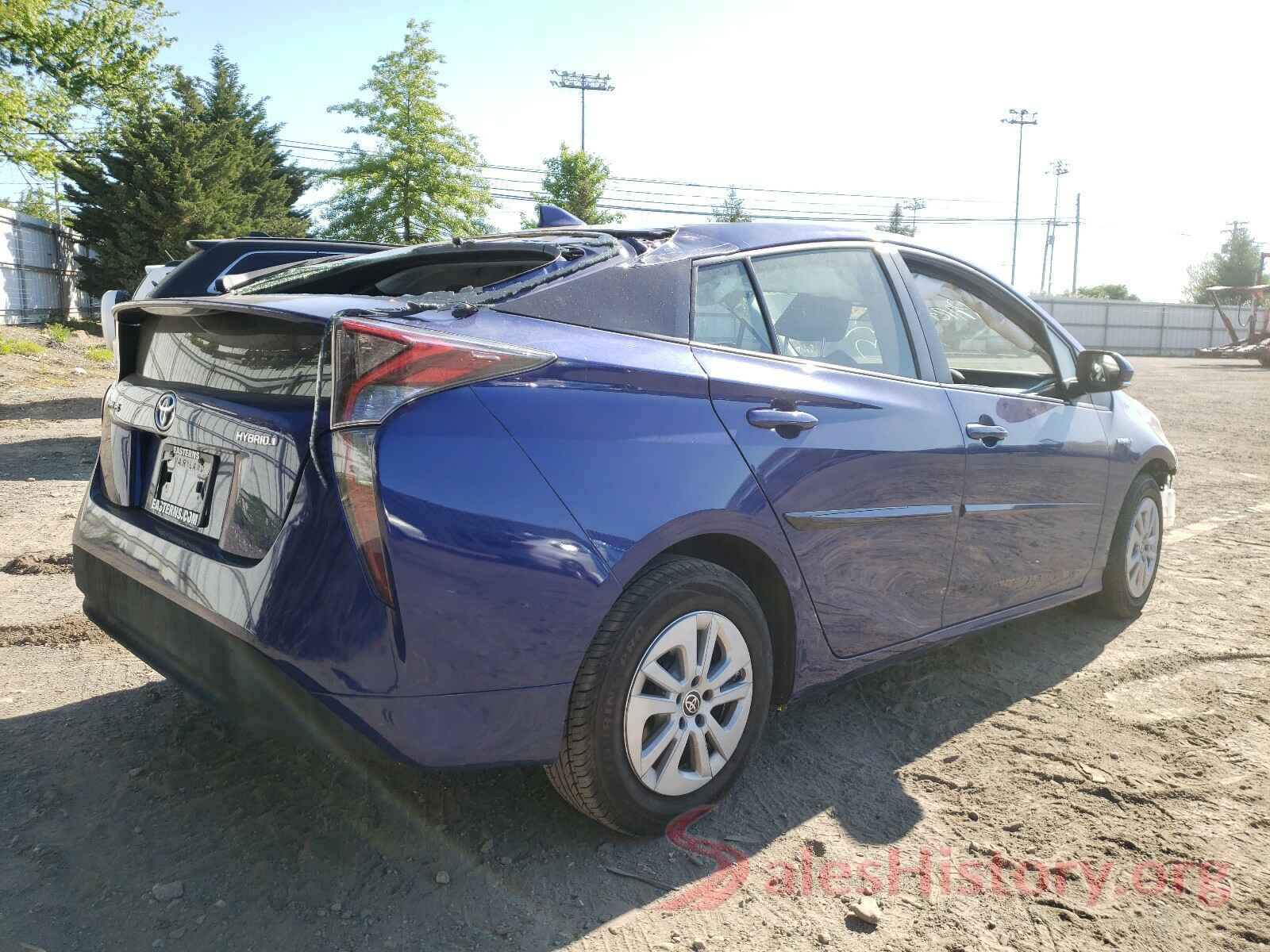 JTDKBRFU9H3537235 2017 TOYOTA PRIUS