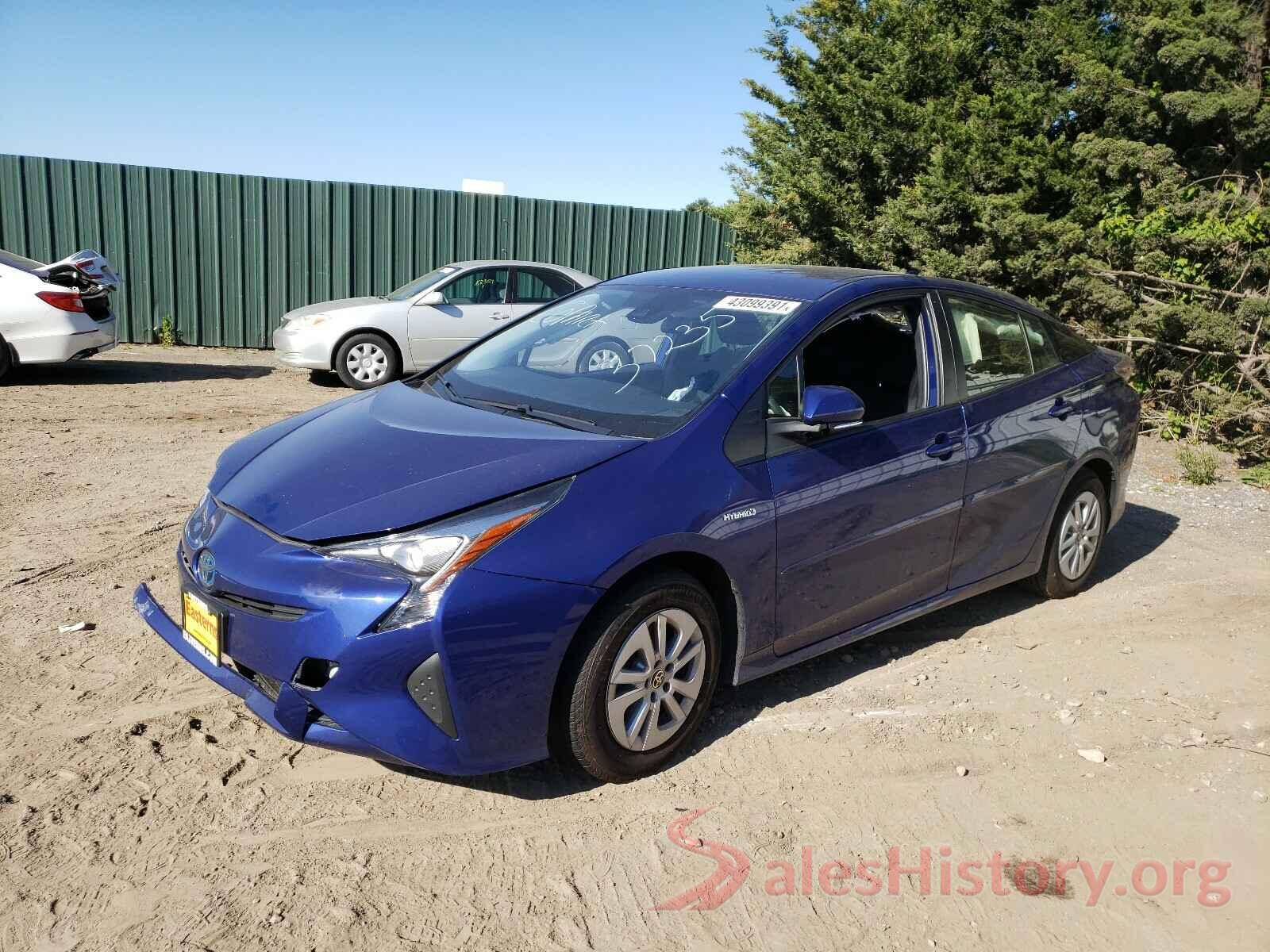 JTDKBRFU9H3537235 2017 TOYOTA PRIUS