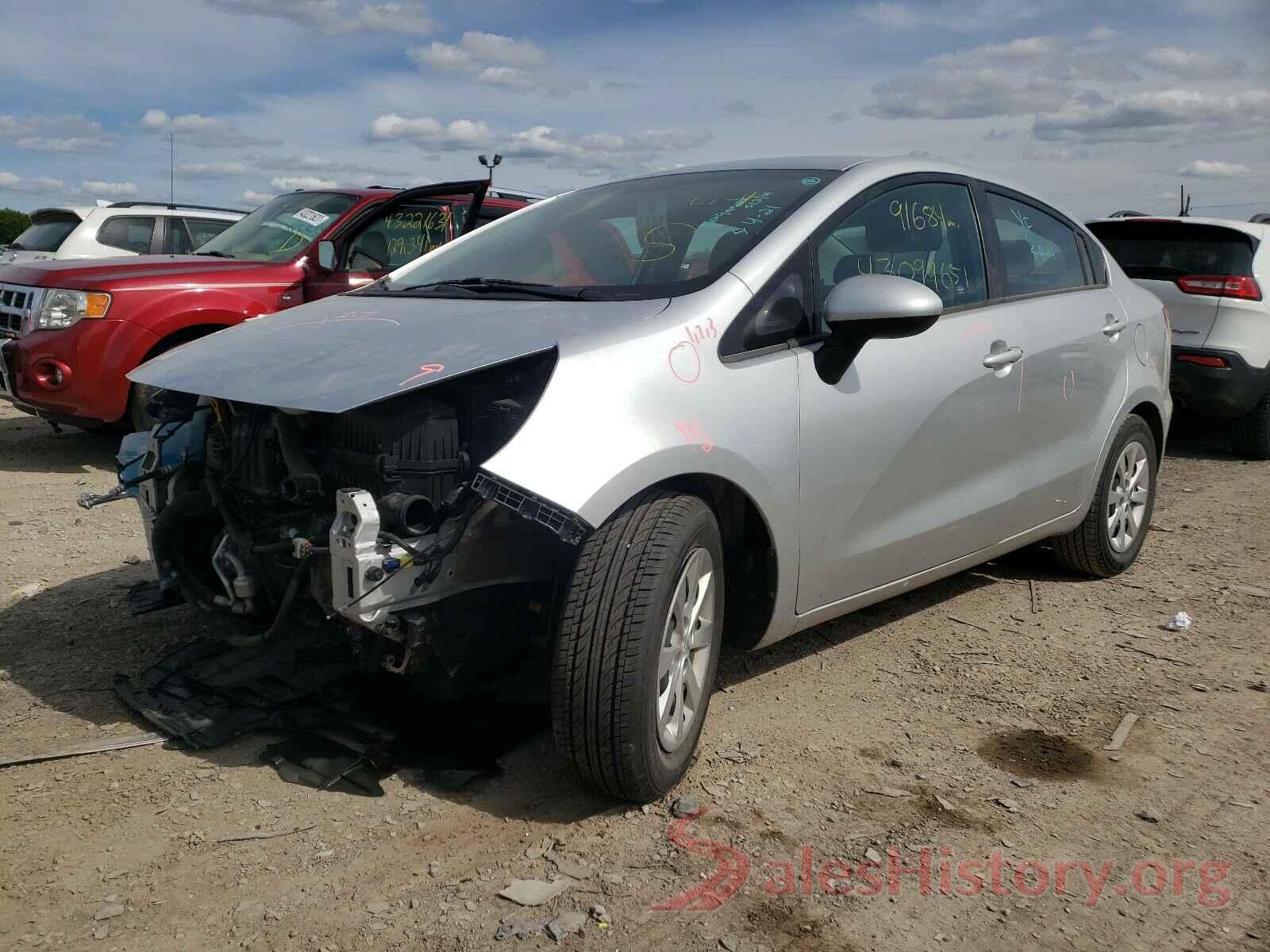 KNADM4A33H6118006 2017 KIA RIO