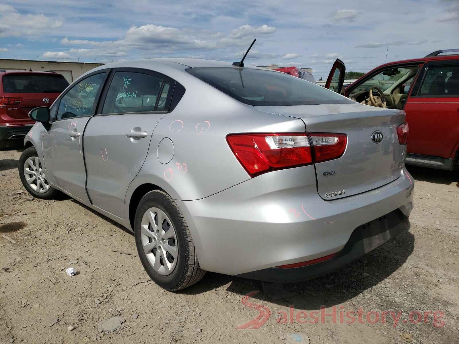 KNADM4A33H6118006 2017 KIA RIO