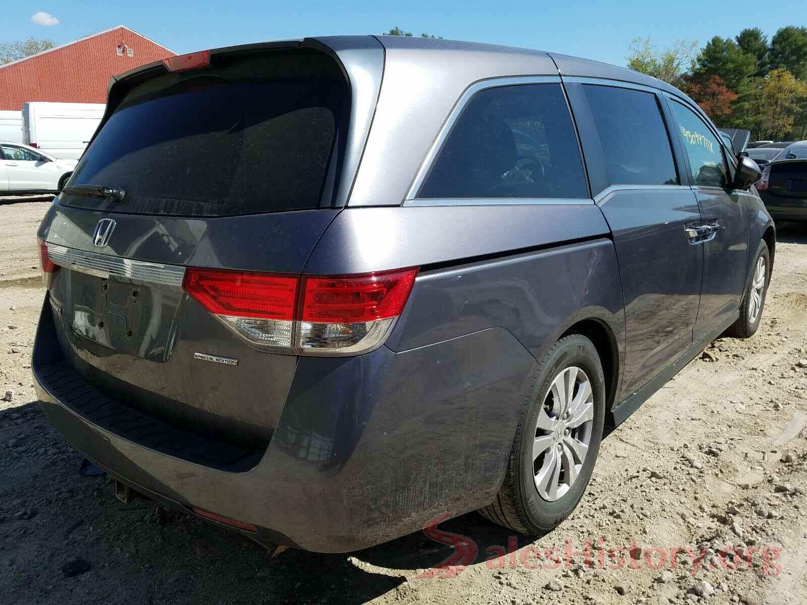 5FNRL5H30GB010419 2016 HONDA ODYSSEY