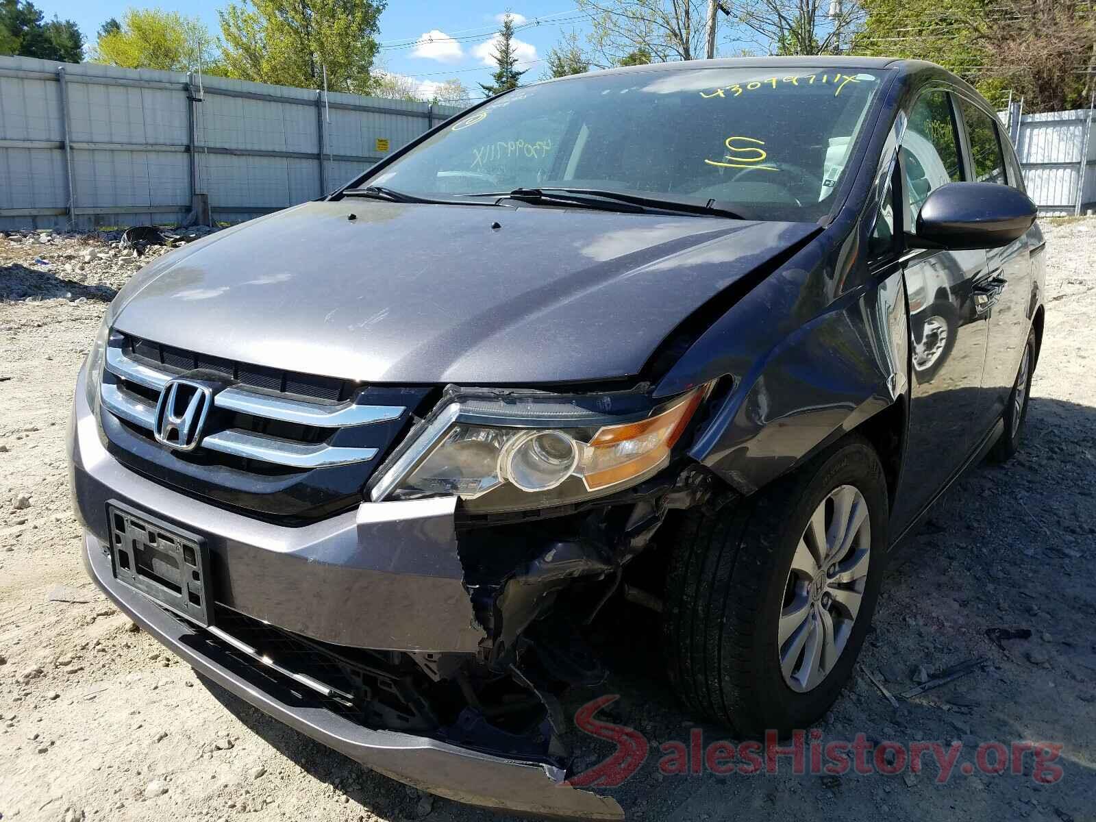 5FNRL5H30GB010419 2016 HONDA ODYSSEY