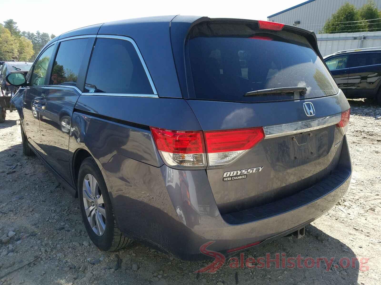 5FNRL5H30GB010419 2016 HONDA ODYSSEY