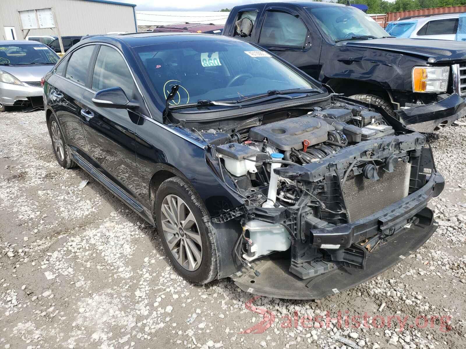 5NPE34AF4HH543454 2017 HYUNDAI SONATA