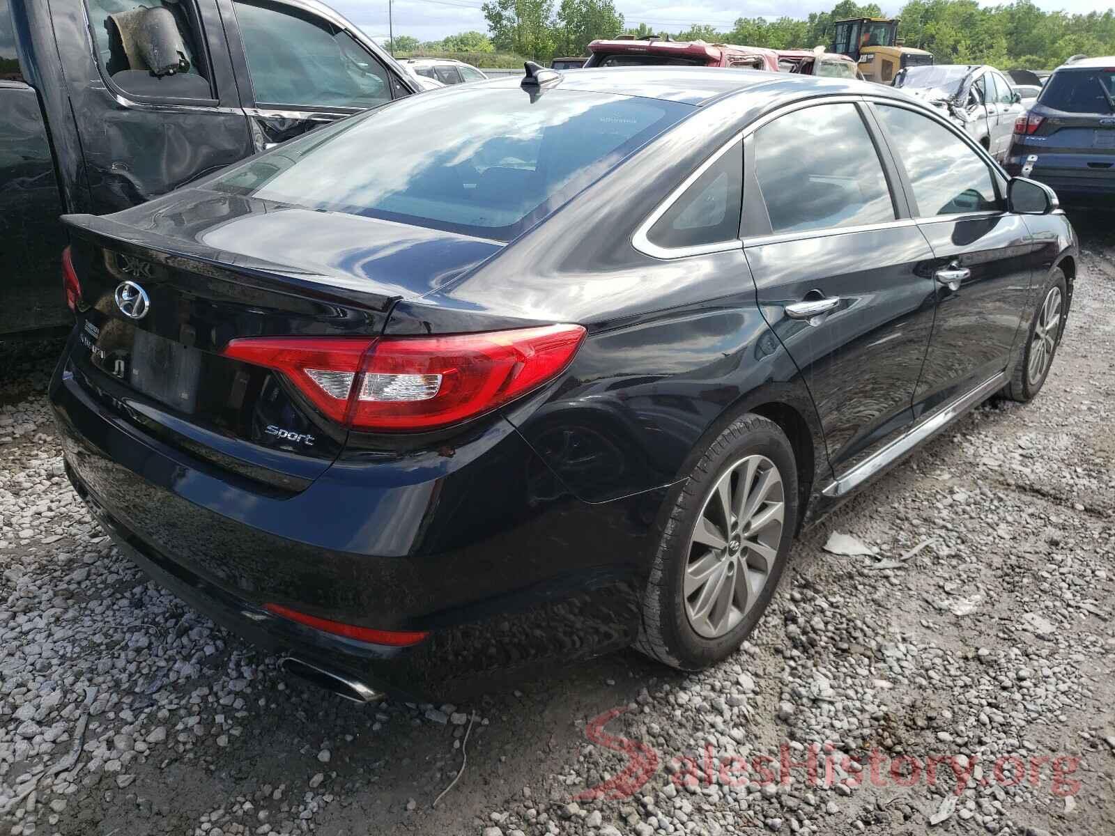 5NPE34AF4HH543454 2017 HYUNDAI SONATA