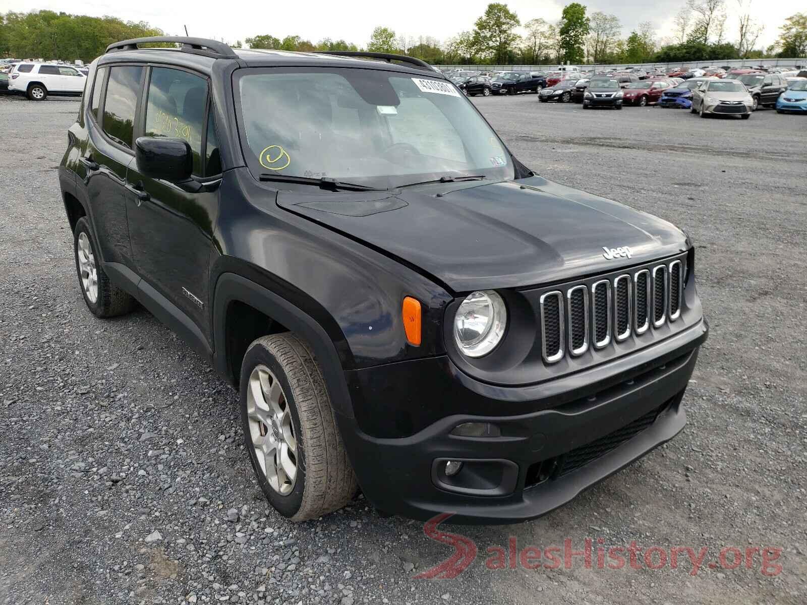 ZACCJBBT5GPD79661 2016 JEEP RENEGADE