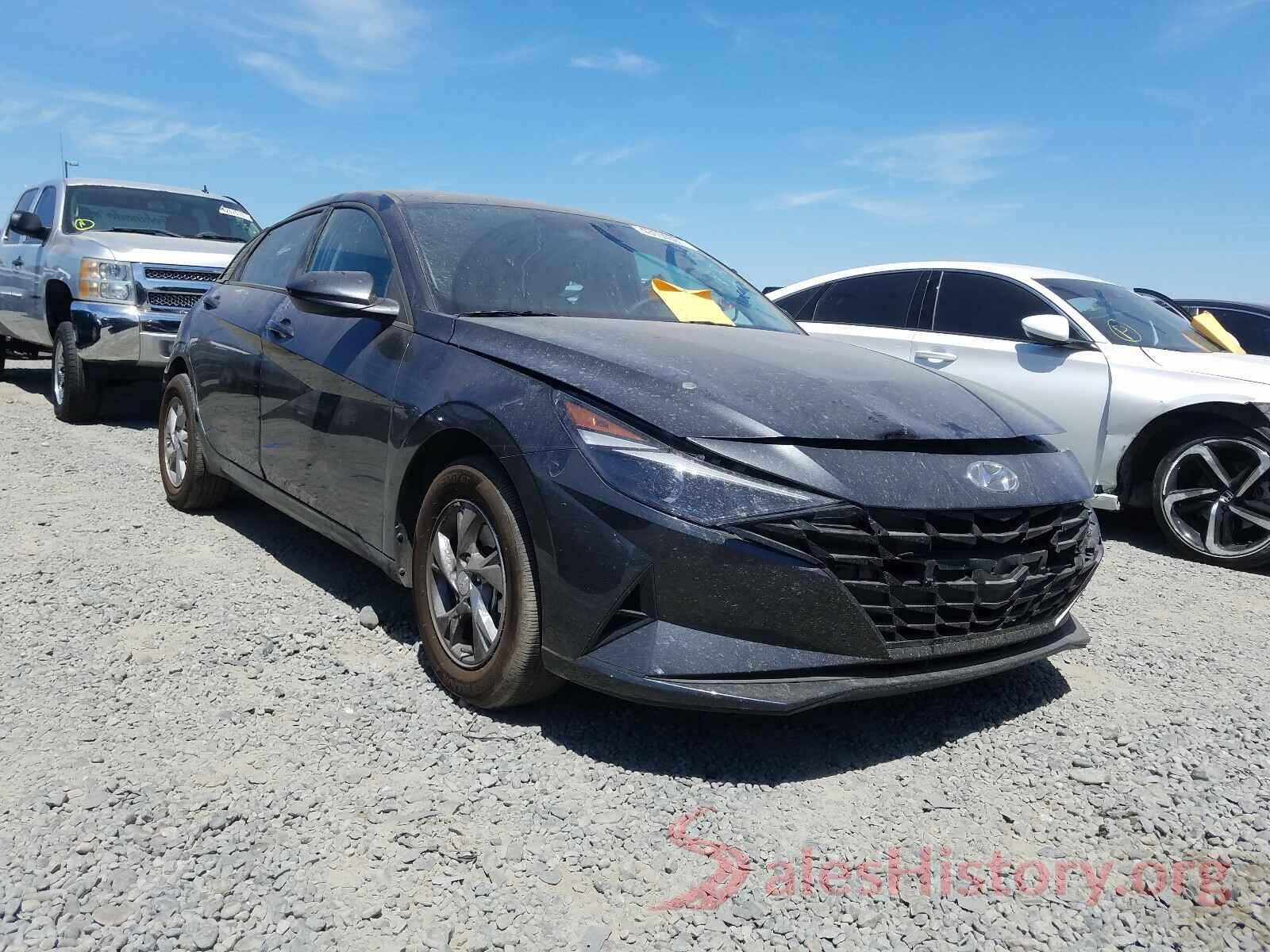 5NPLL4AG2MH020444 2021 HYUNDAI ELANTRA