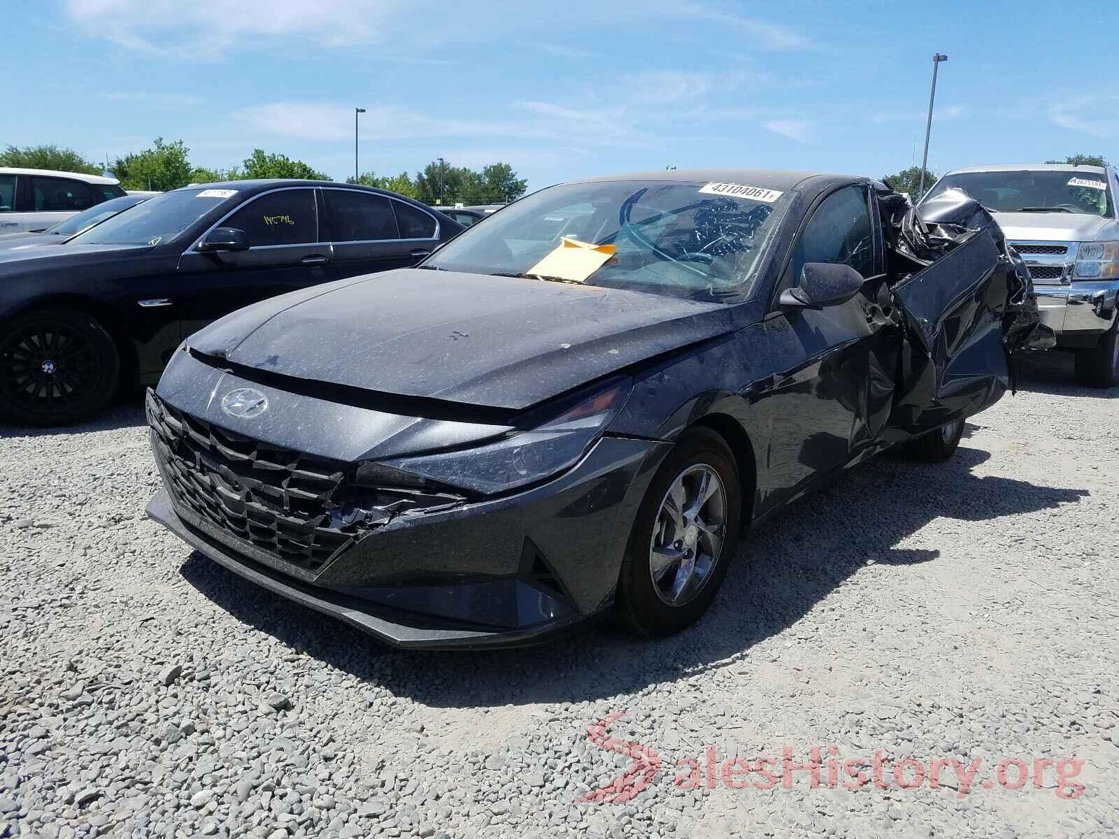 5NPLL4AG2MH020444 2021 HYUNDAI ELANTRA