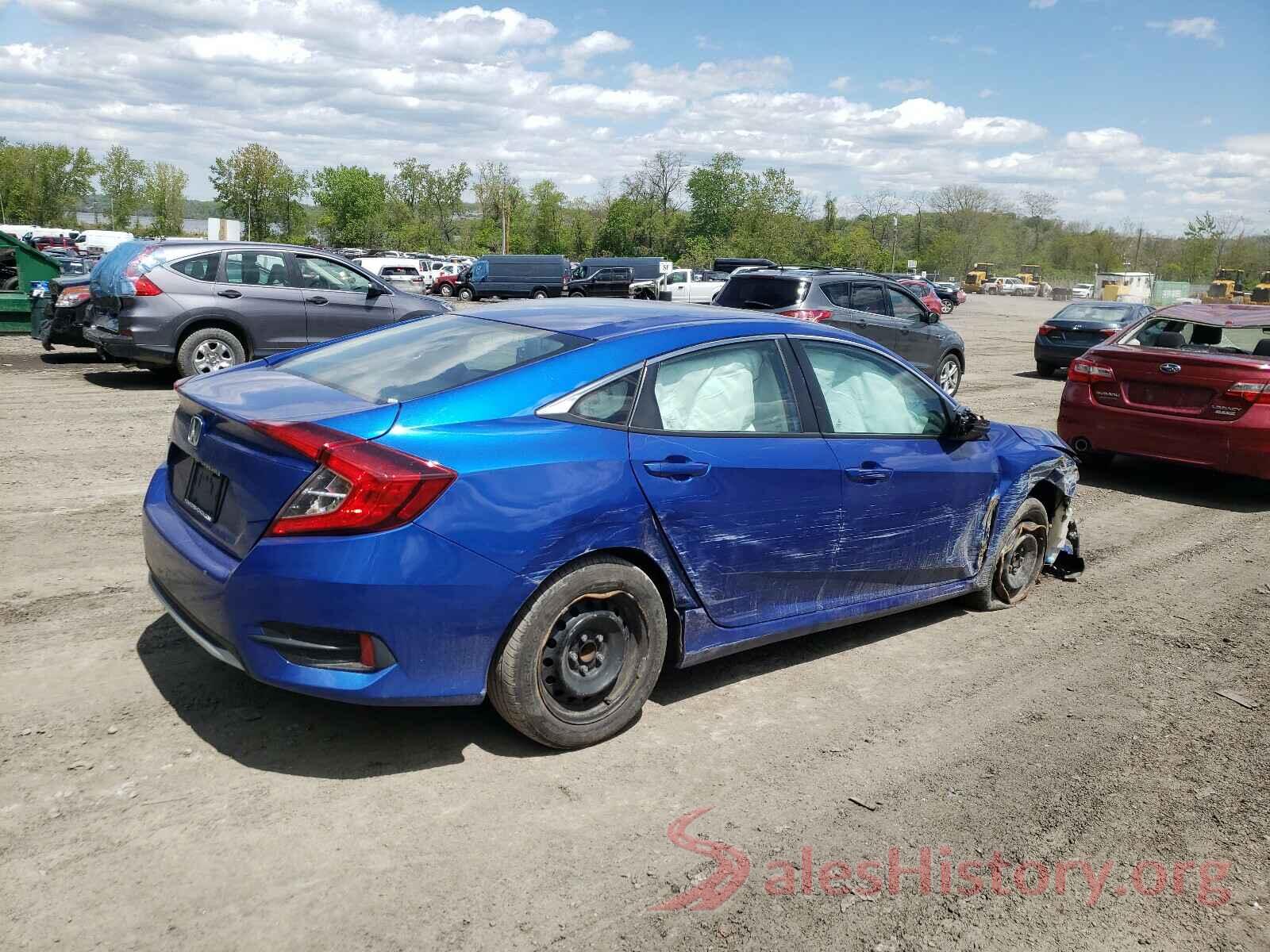 2HGFC2F62KH501593 2019 HONDA CIVIC