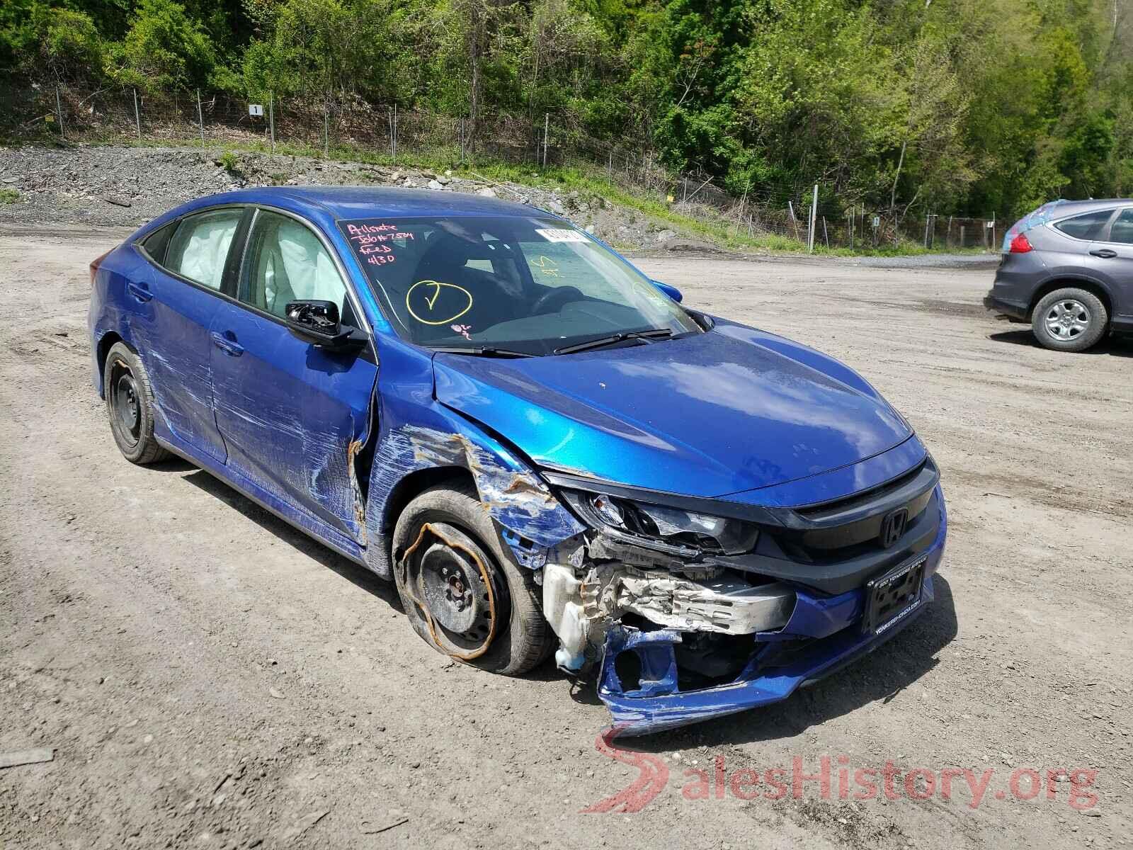 2HGFC2F62KH501593 2019 HONDA CIVIC