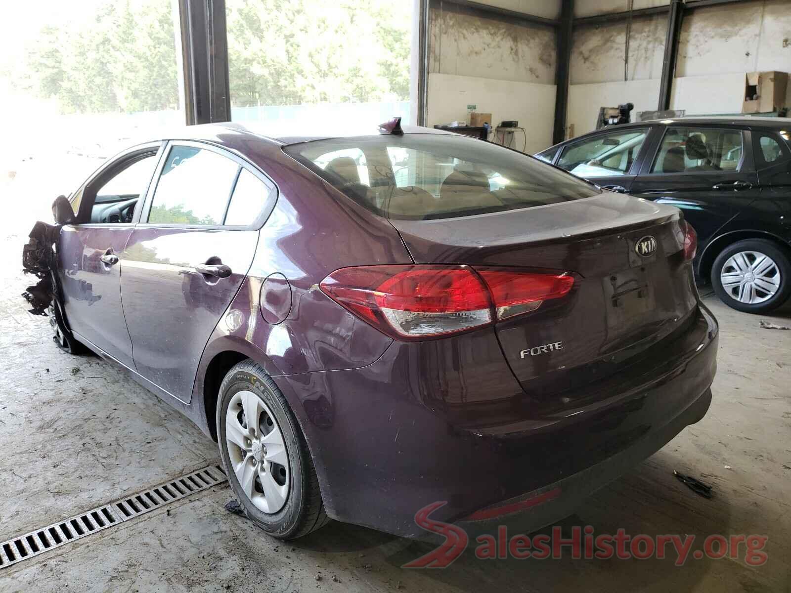 3KPFK4A7XHE137554 2017 KIA FORTE