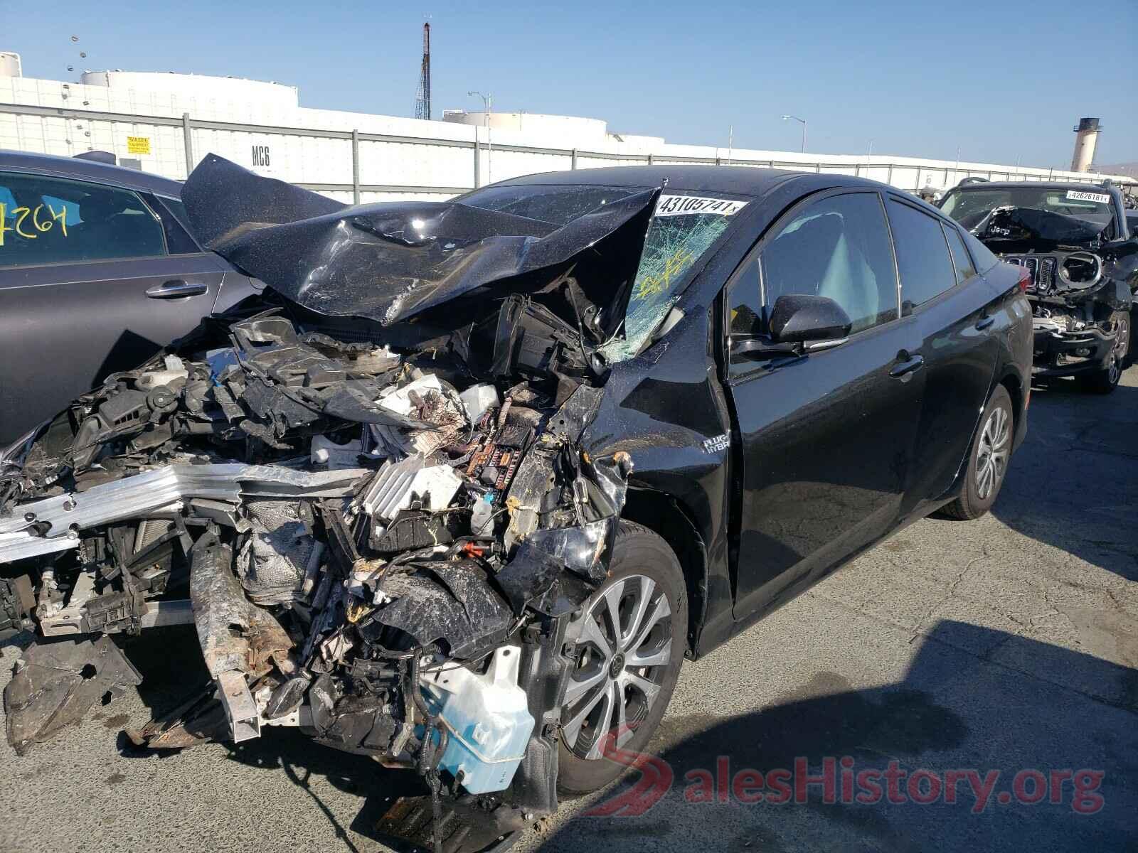 JTDKARFP2L3143517 2020 TOYOTA PRIUS