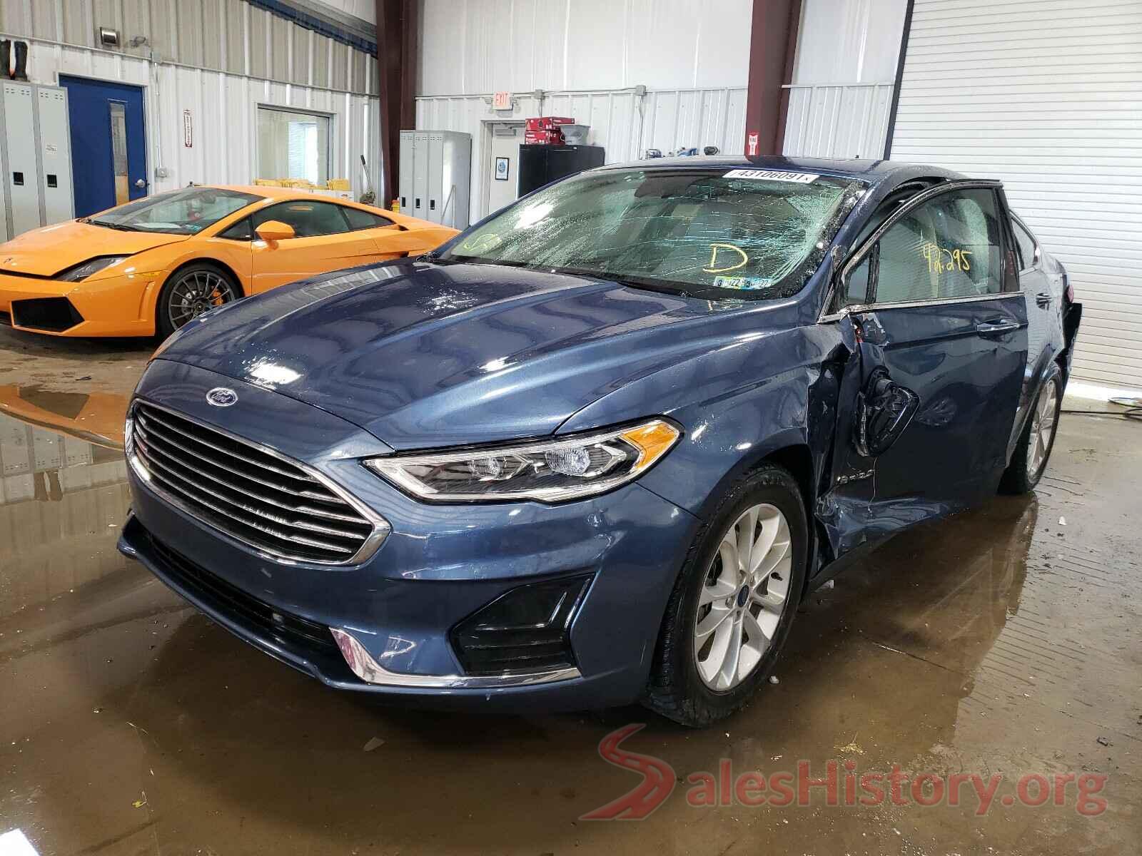 3FA6P0MU6KR165515 2019 FORD FUSION