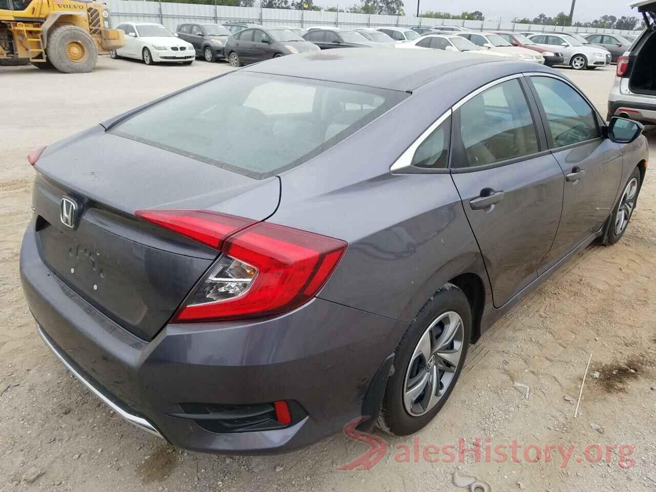 2HGFC2F61KH543351 2019 HONDA CIVIC