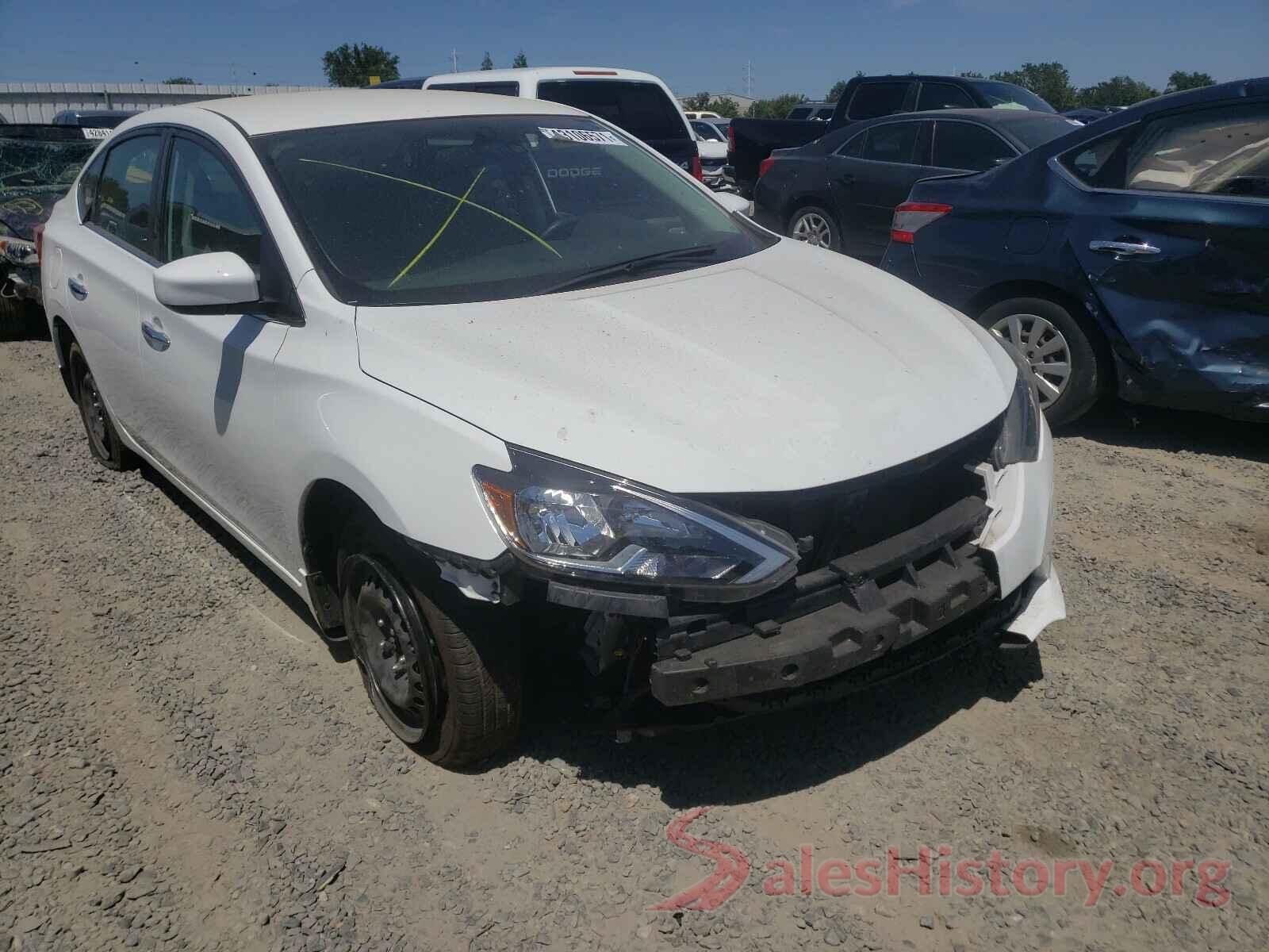 3N1AB7AP0KY455378 2019 NISSAN SENTRA