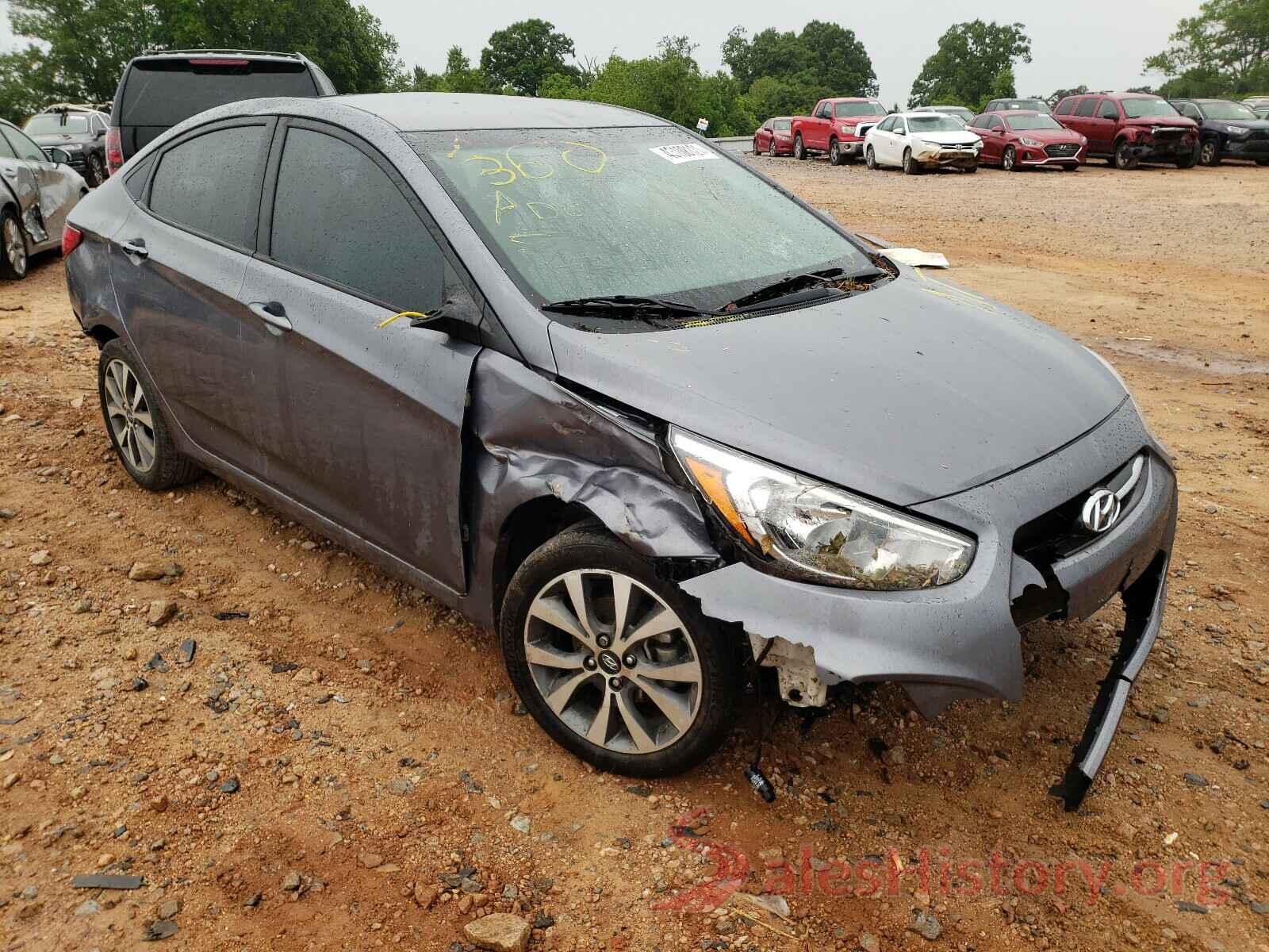 KMHCT4AE2HU323780 2017 HYUNDAI ACCENT