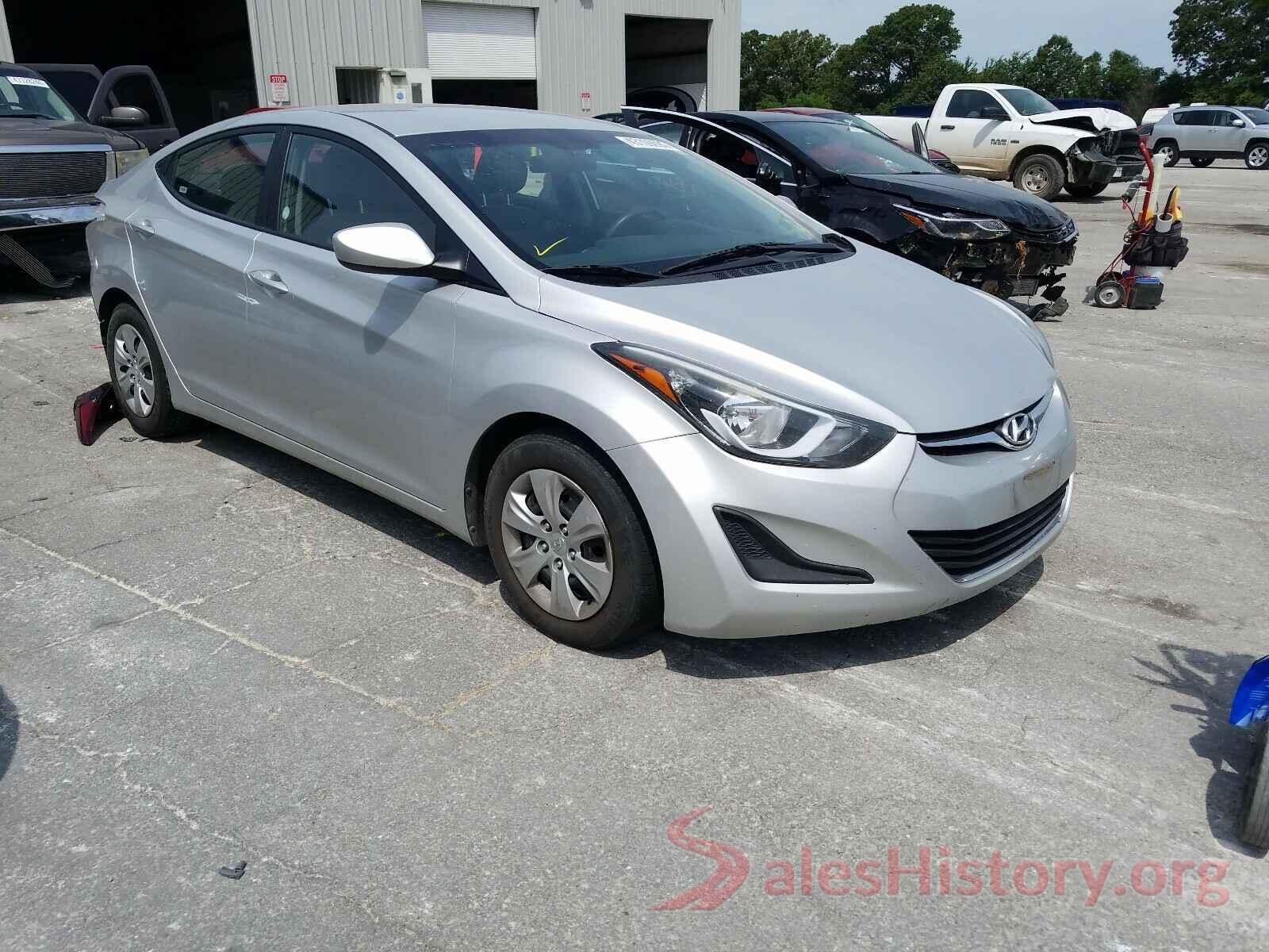 5NPDH4AE3GH705397 2016 HYUNDAI ELANTRA