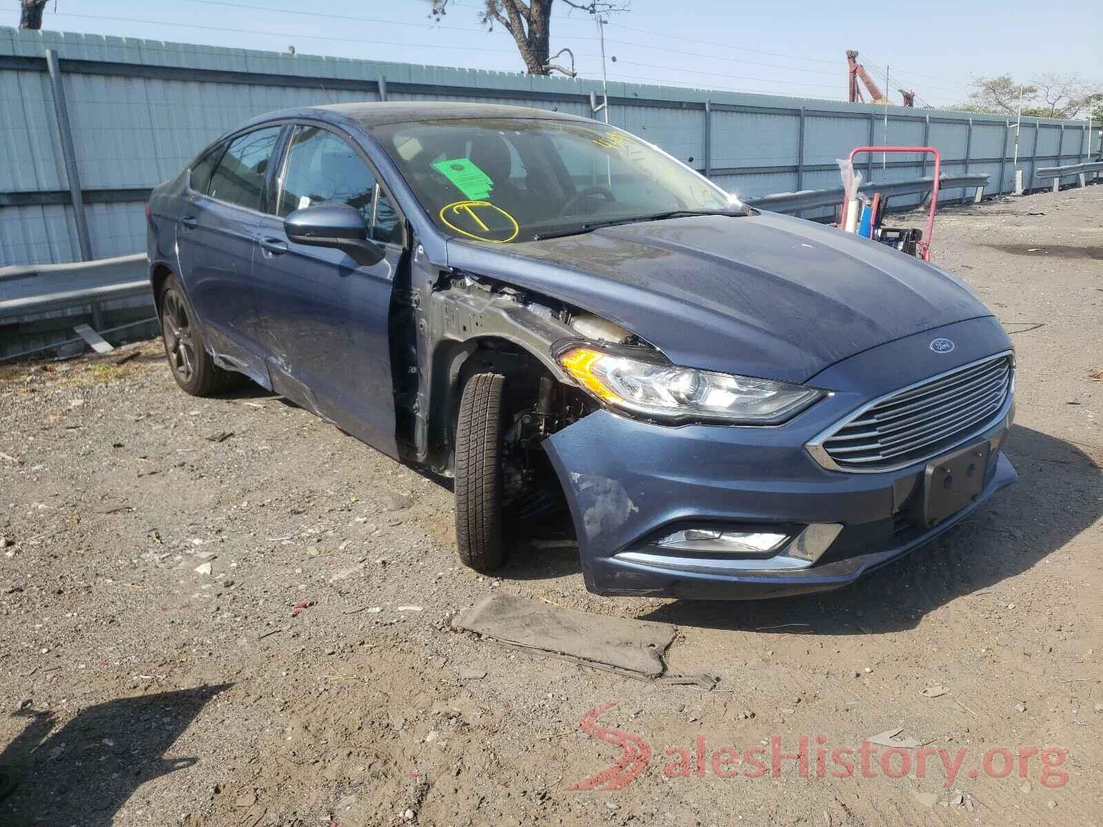 3FA6P0HD9JR100070 2018 FORD FUSION