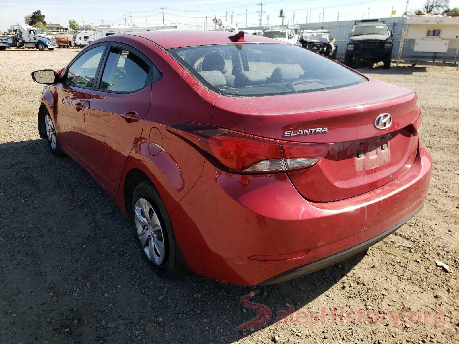 KMHDH4AE4GU517666 2016 HYUNDAI ELANTRA