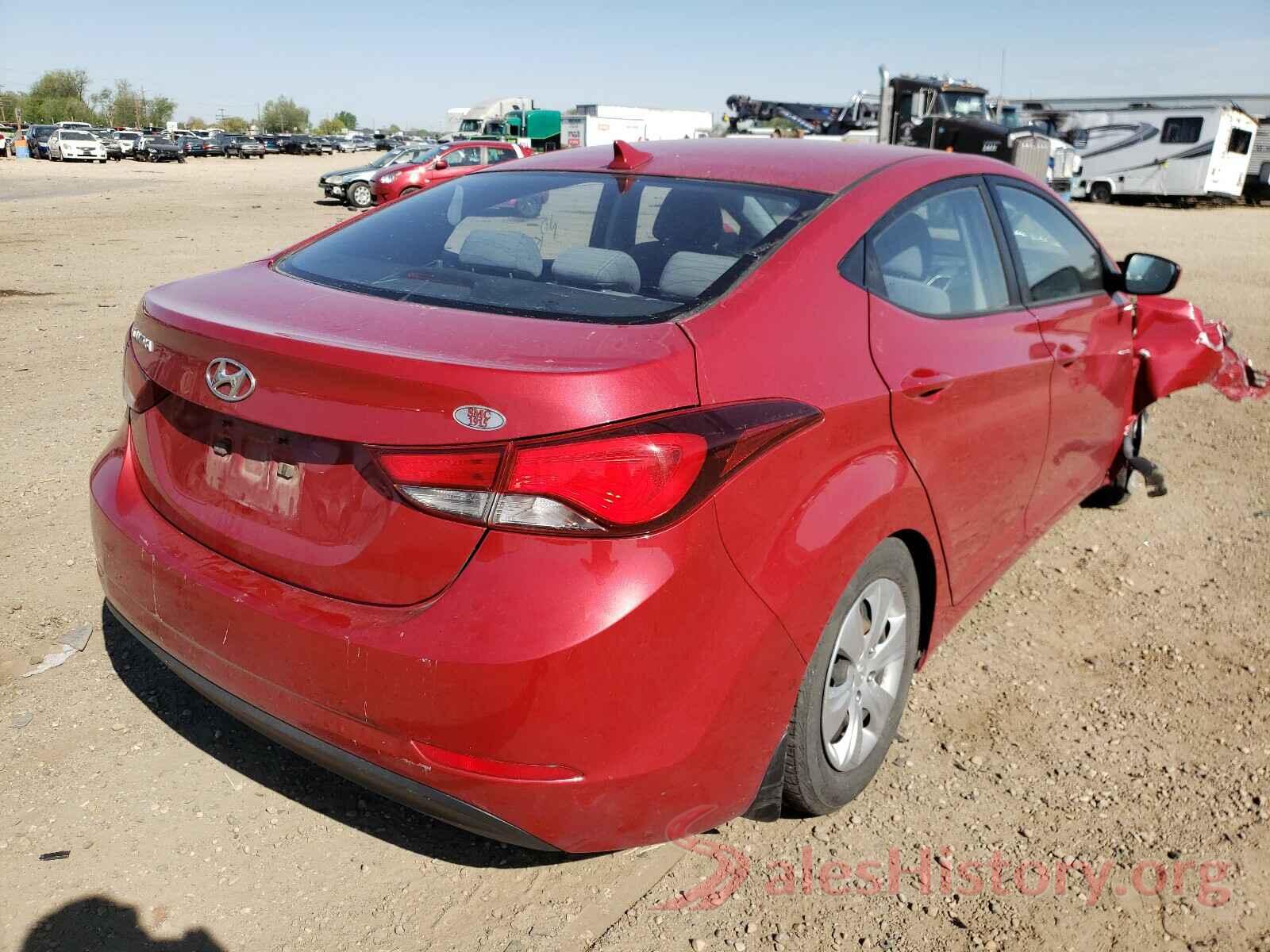 KMHDH4AE4GU517666 2016 HYUNDAI ELANTRA