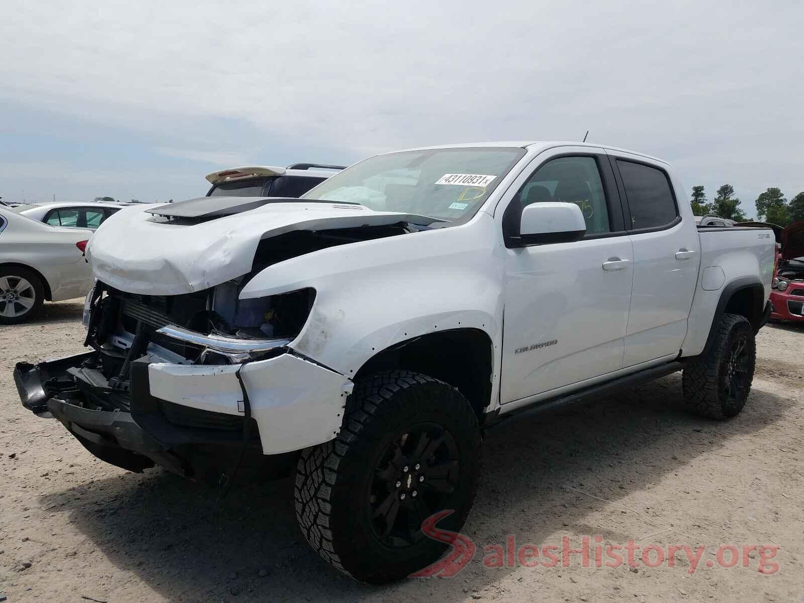 1GCPTEE16M1180055 2021 CHEVROLET COLORADO