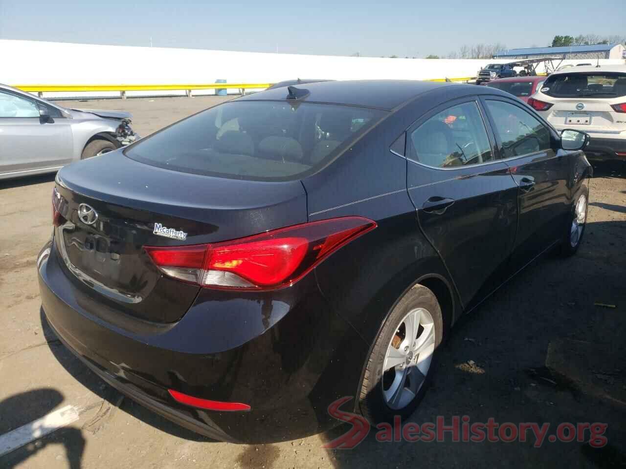 5NPDH4AE9GH724181 2016 HYUNDAI ELANTRA