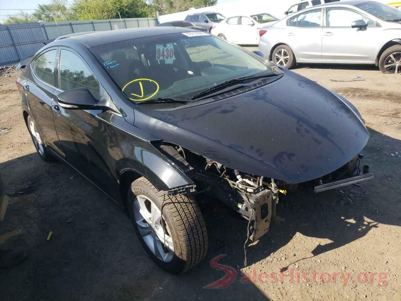 5NPDH4AE9GH724181 2016 HYUNDAI ELANTRA