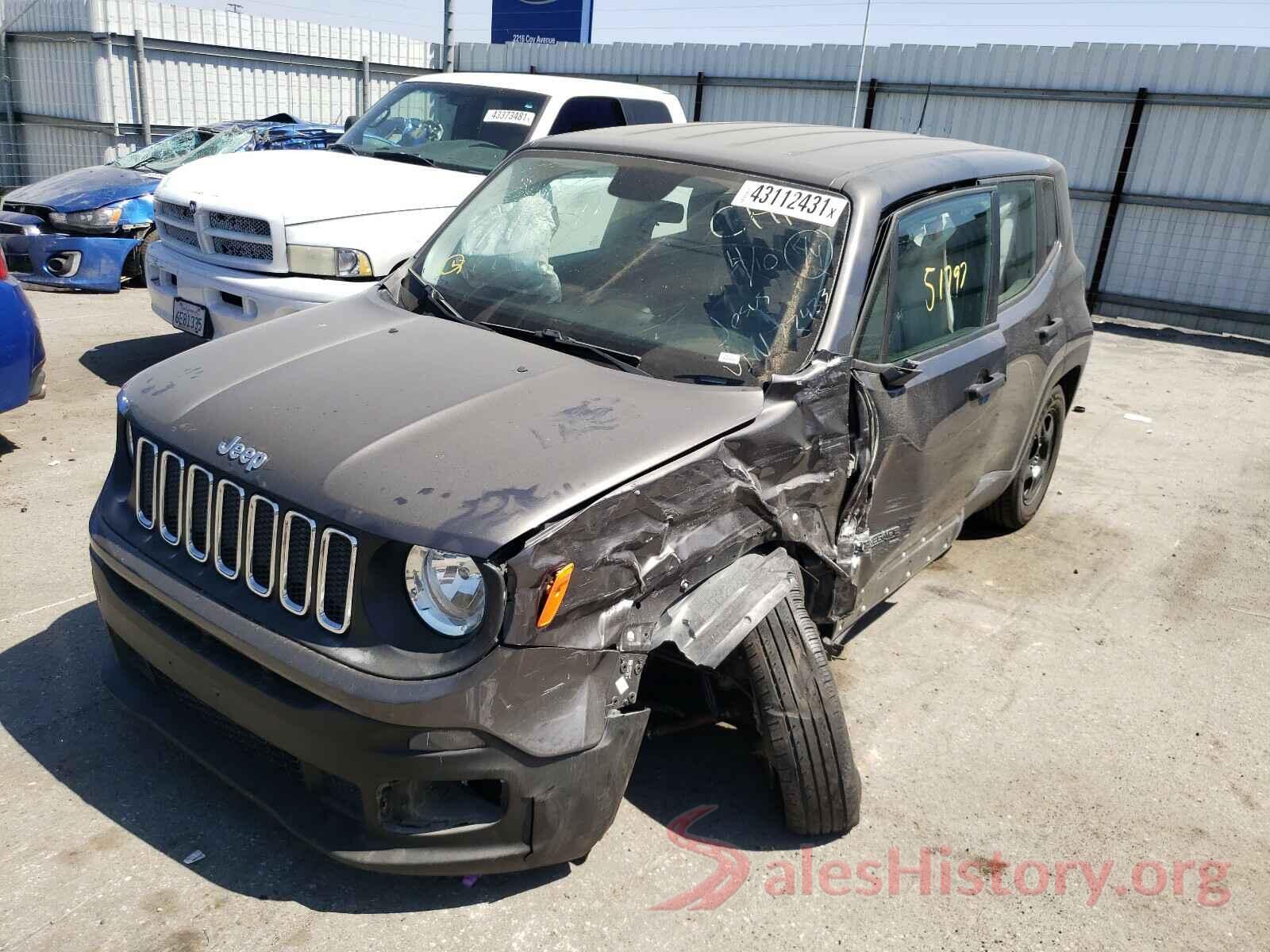 ZACCJAAW7GPD77433 2016 JEEP RENEGADE