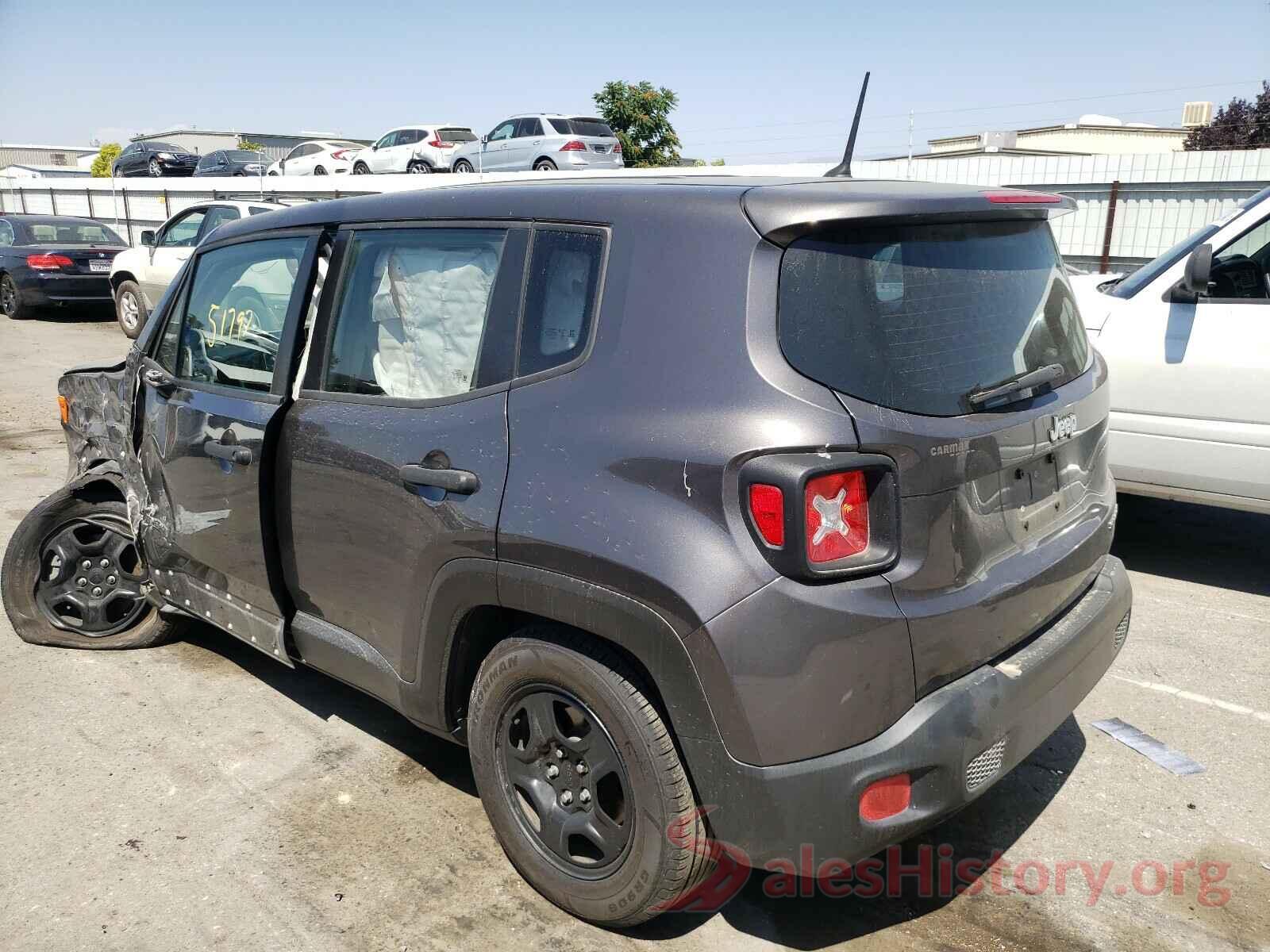 ZACCJAAW7GPD77433 2016 JEEP RENEGADE