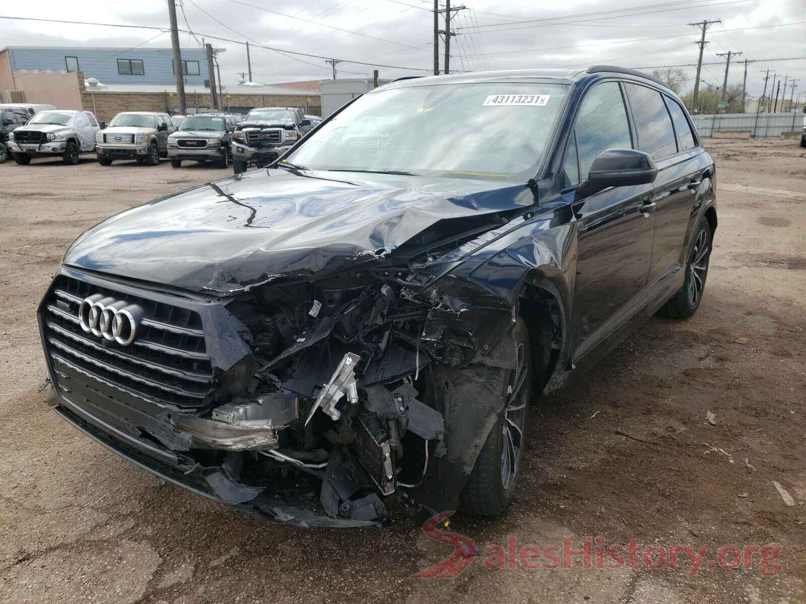 WA1VAAF70KD009722 2019 AUDI Q7