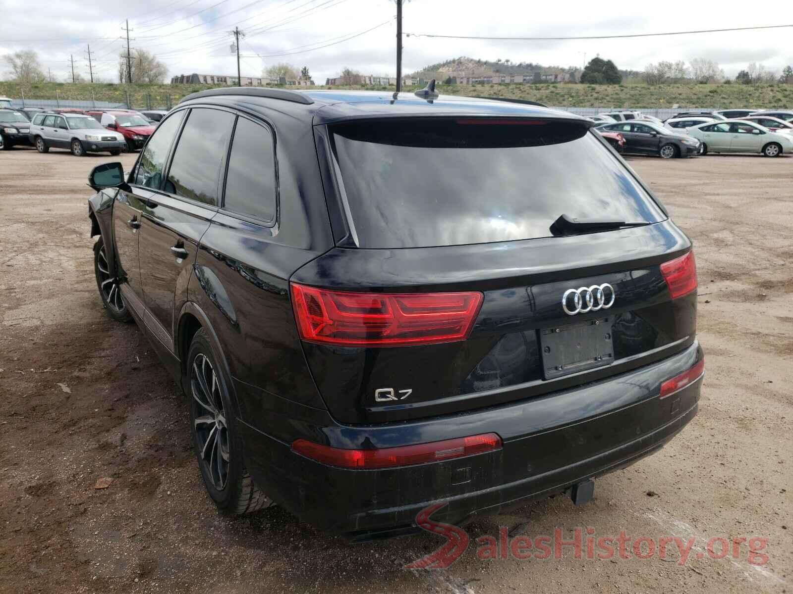 WA1VAAF70KD009722 2019 AUDI Q7