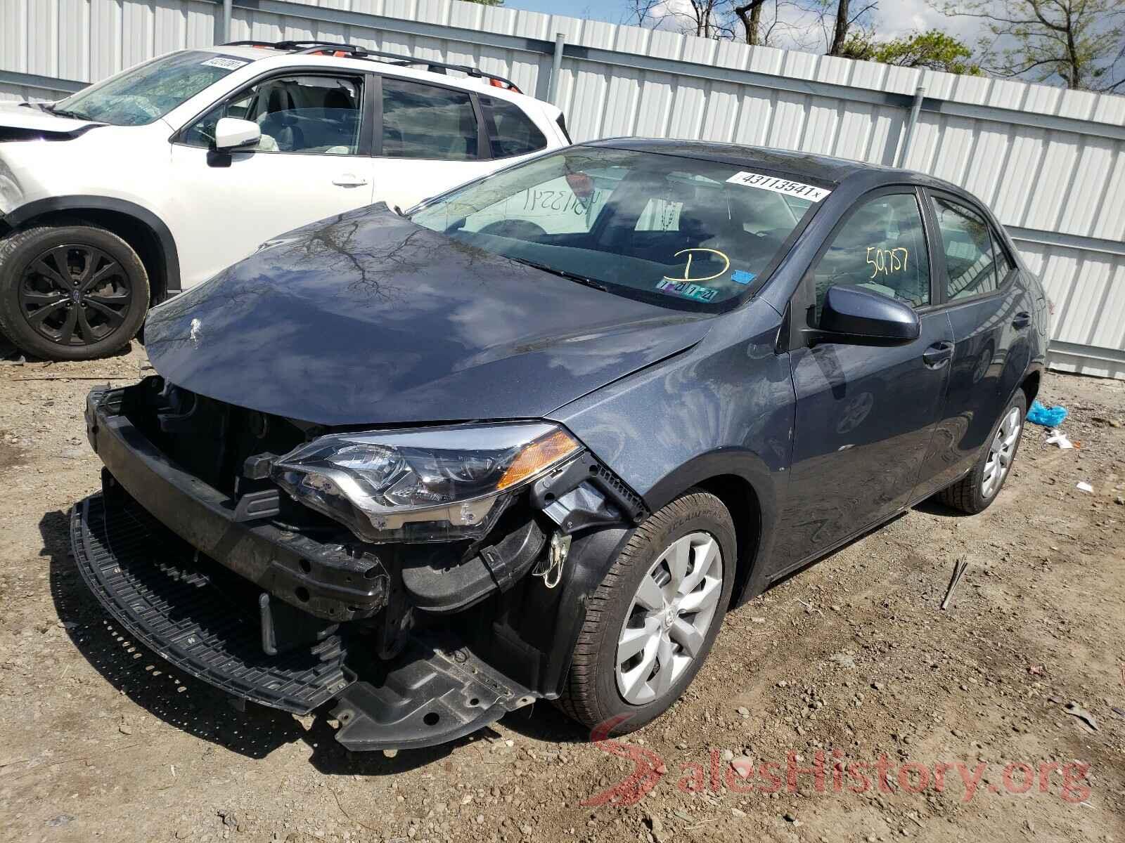 2T1BURHEXGC706510 2016 TOYOTA COROLLA