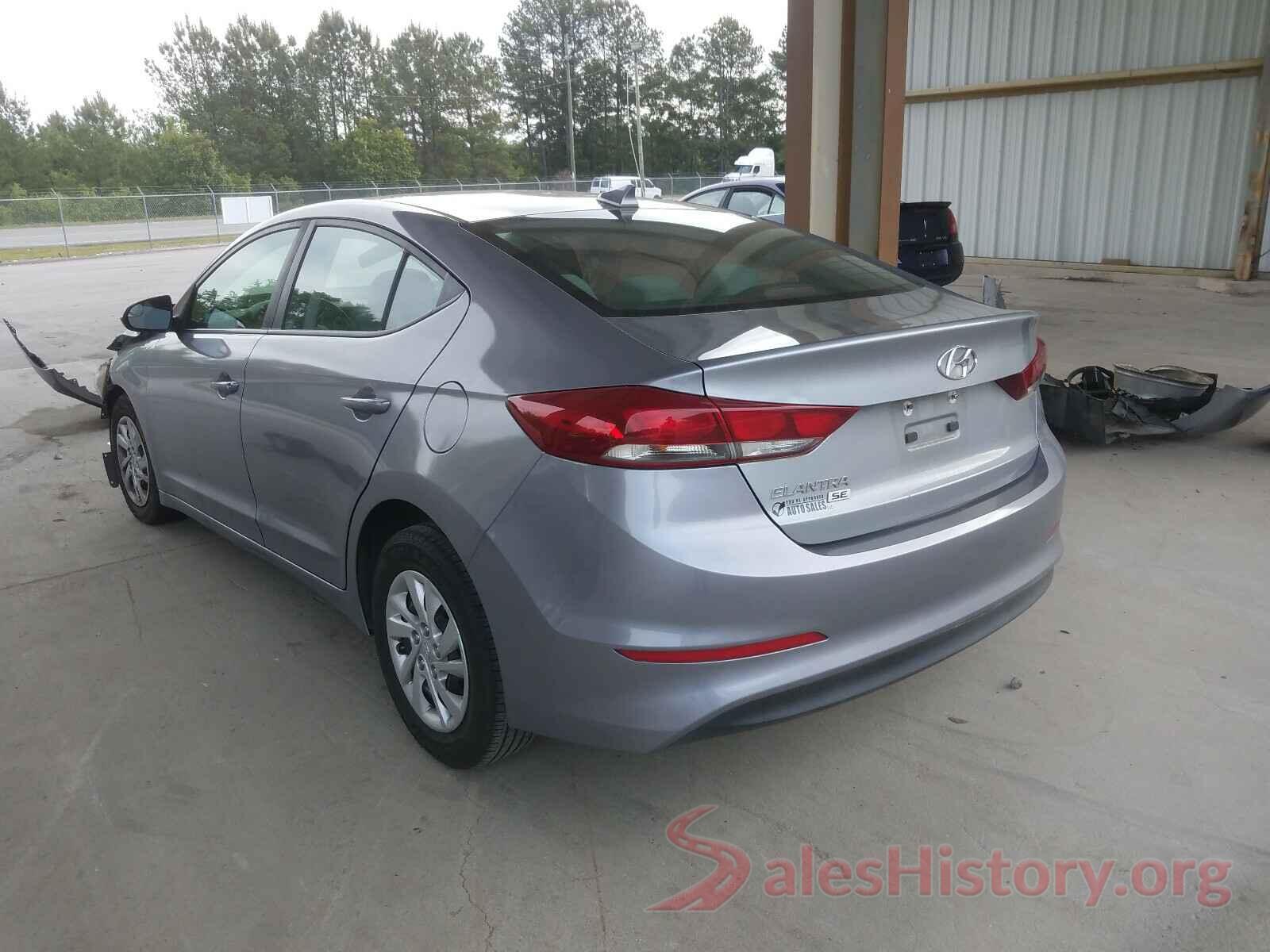 5NPD74LF2HH147665 2017 HYUNDAI ELANTRA