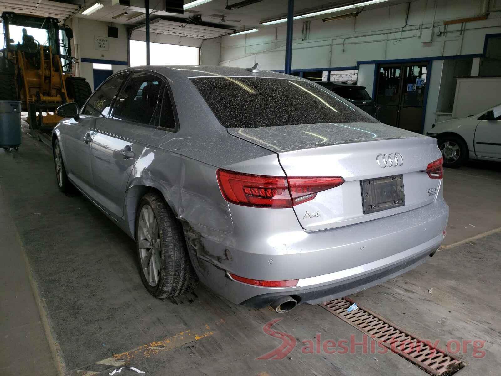 WAUANAF45HN002361 2017 AUDI A4