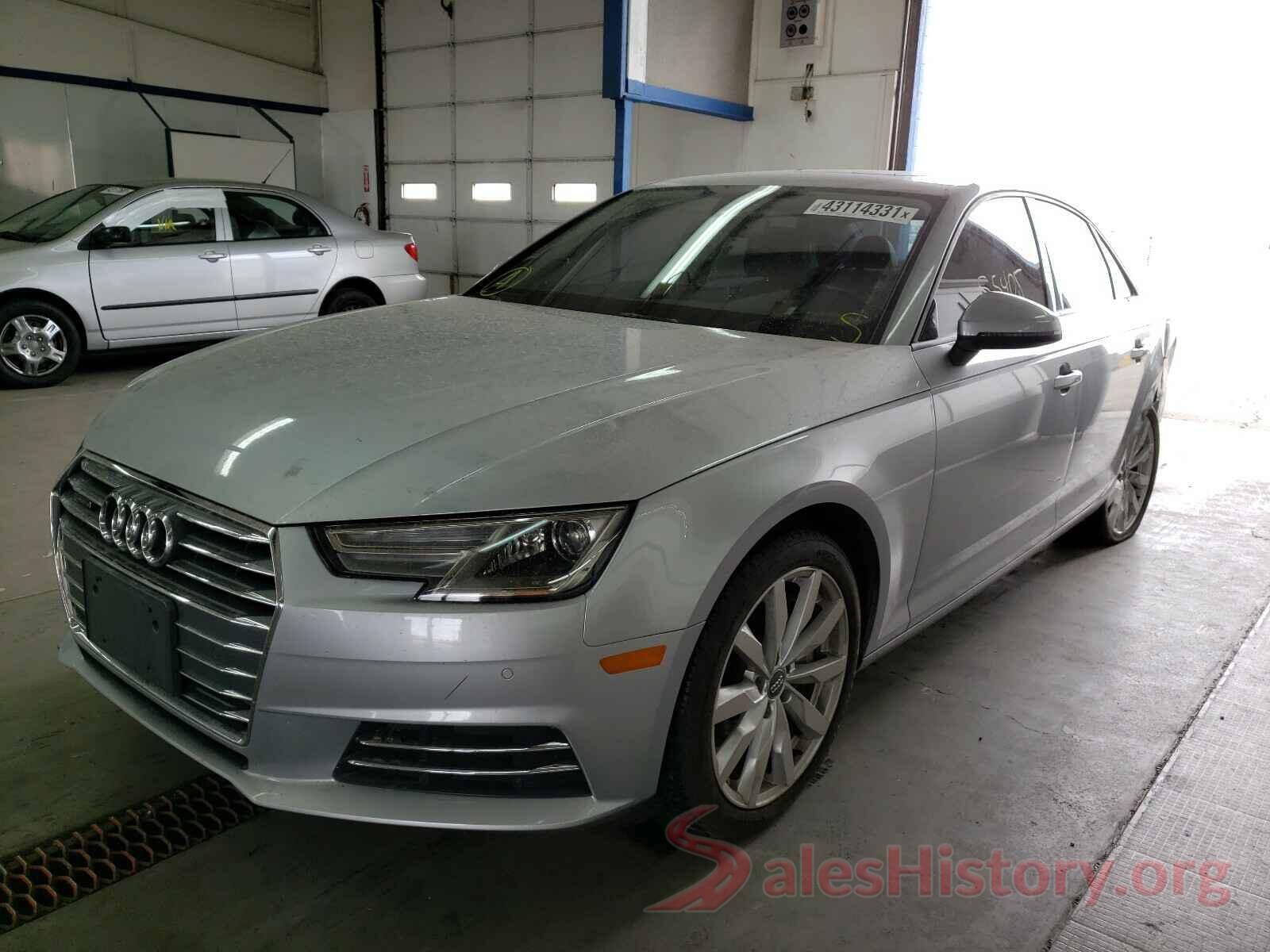 WAUANAF45HN002361 2017 AUDI A4