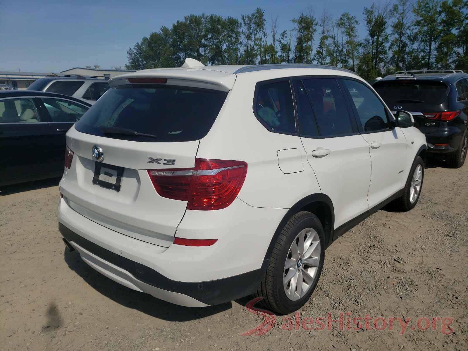 5UXWX9C59H0T05752 2017 BMW X3