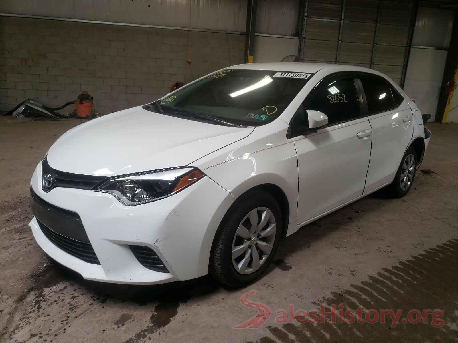 5YFBURHE2GP495447 2016 TOYOTA COROLLA