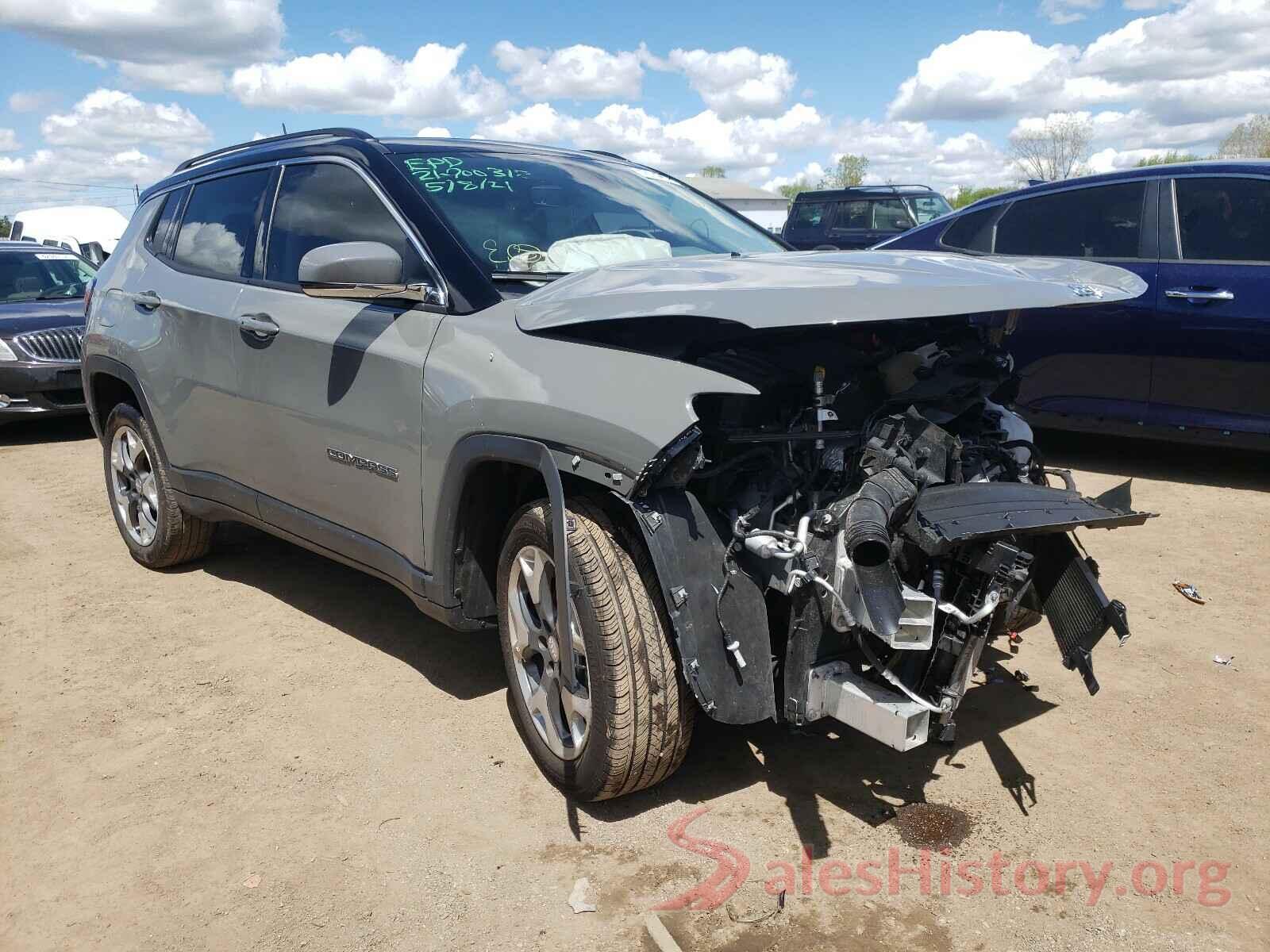 3C4NJDCBXKT818543 2019 JEEP COMPASS