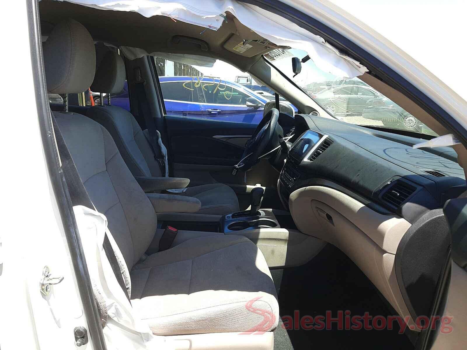 5FNYF5H38HB015954 2017 HONDA PILOT