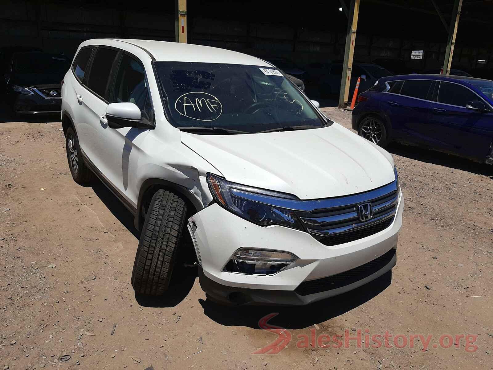 5FNYF5H38HB015954 2017 HONDA PILOT