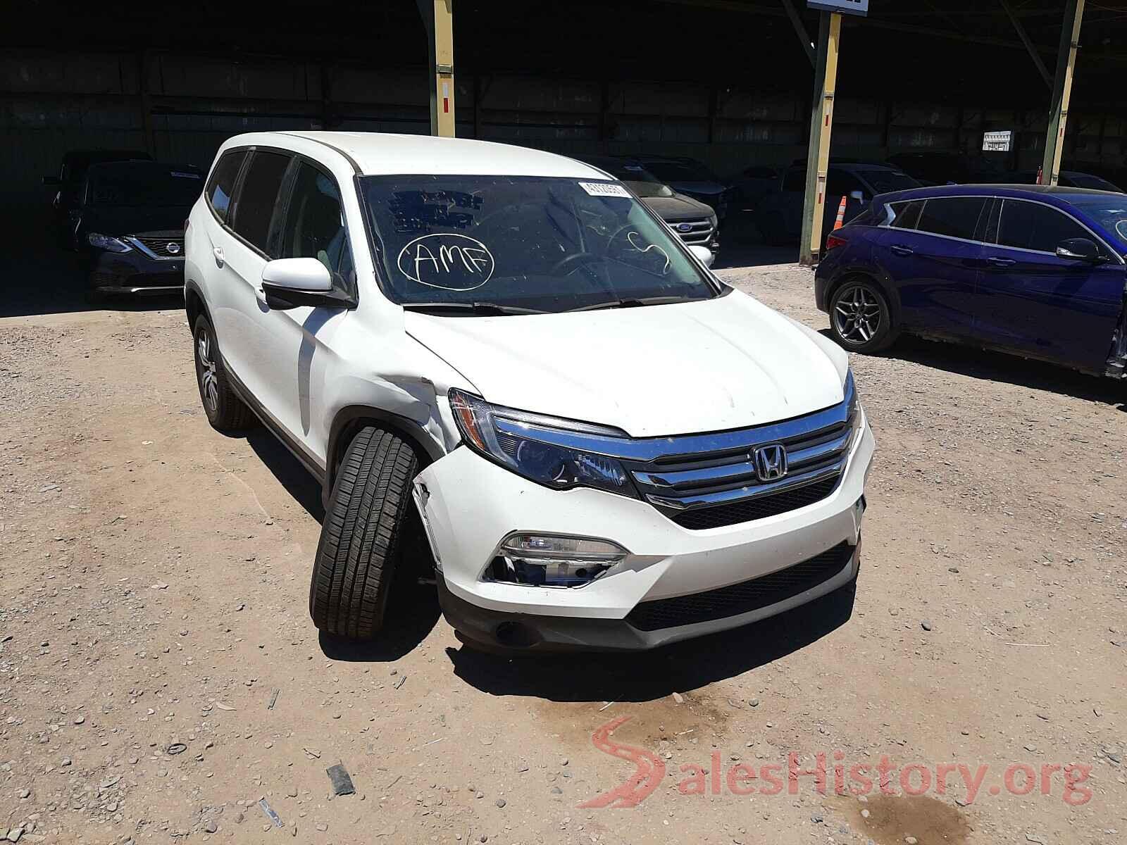 5FNYF5H38HB015954 2017 HONDA PILOT