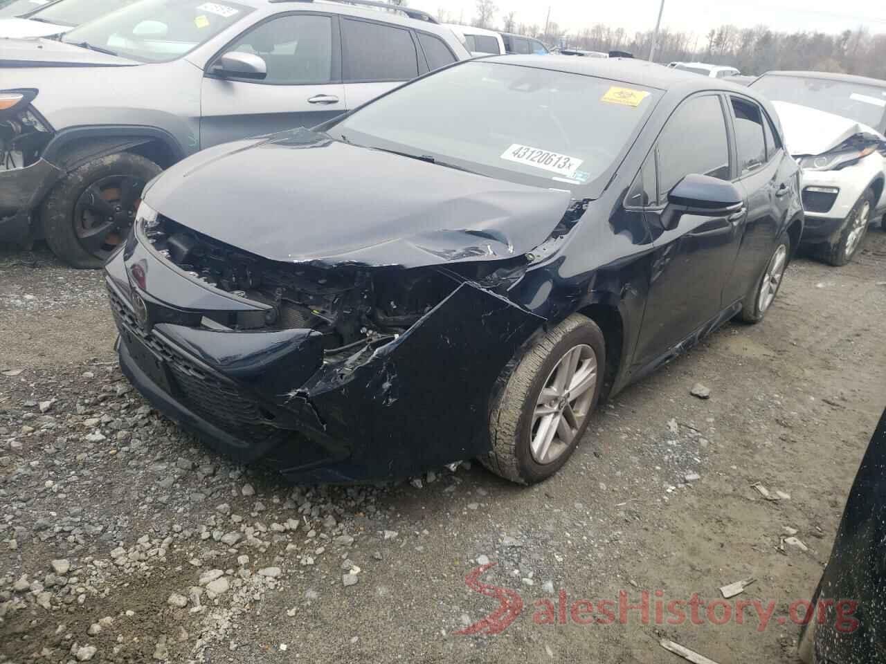 JTND4RBE1L3097601 2020 TOYOTA COROLLA