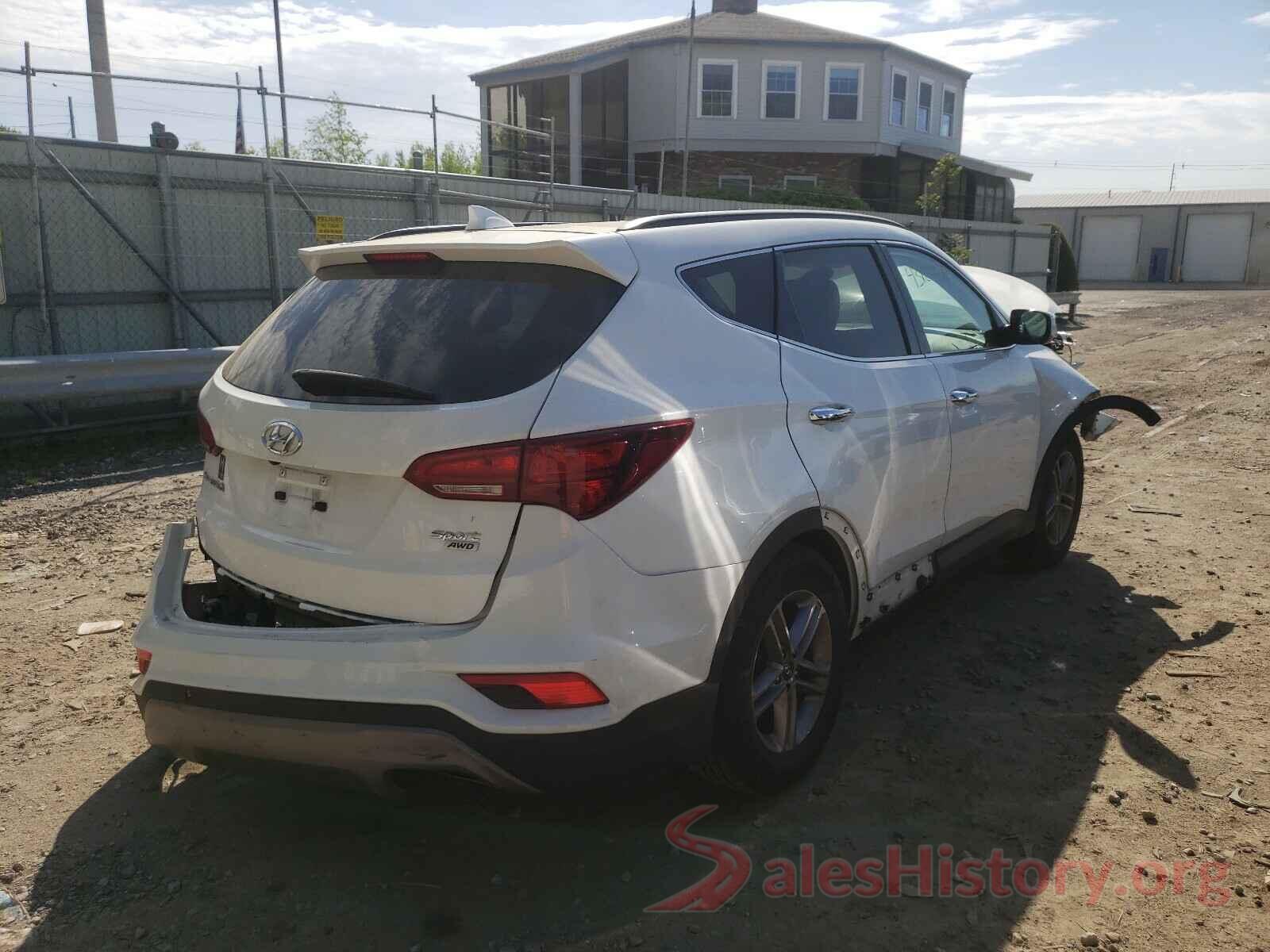 5NMZUDLBXHH033860 2017 HYUNDAI SANTA FE