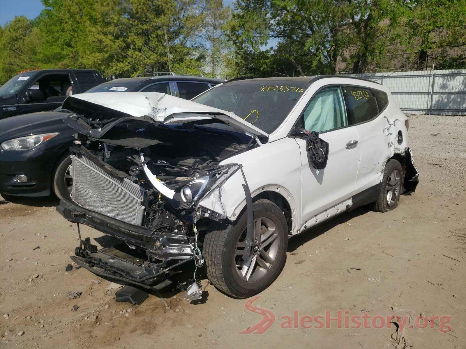 5NMZUDLBXHH033860 2017 HYUNDAI SANTA FE