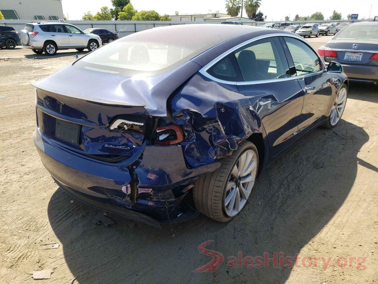 5YJ3E1EB5KF323379 2019 TESLA MODEL 3