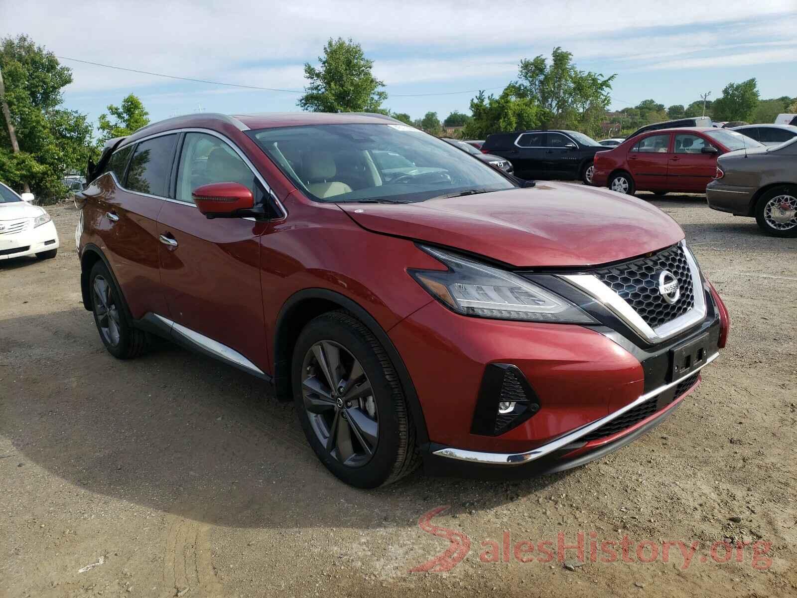 5N1AZ2DS1LN141325 2020 NISSAN MURANO