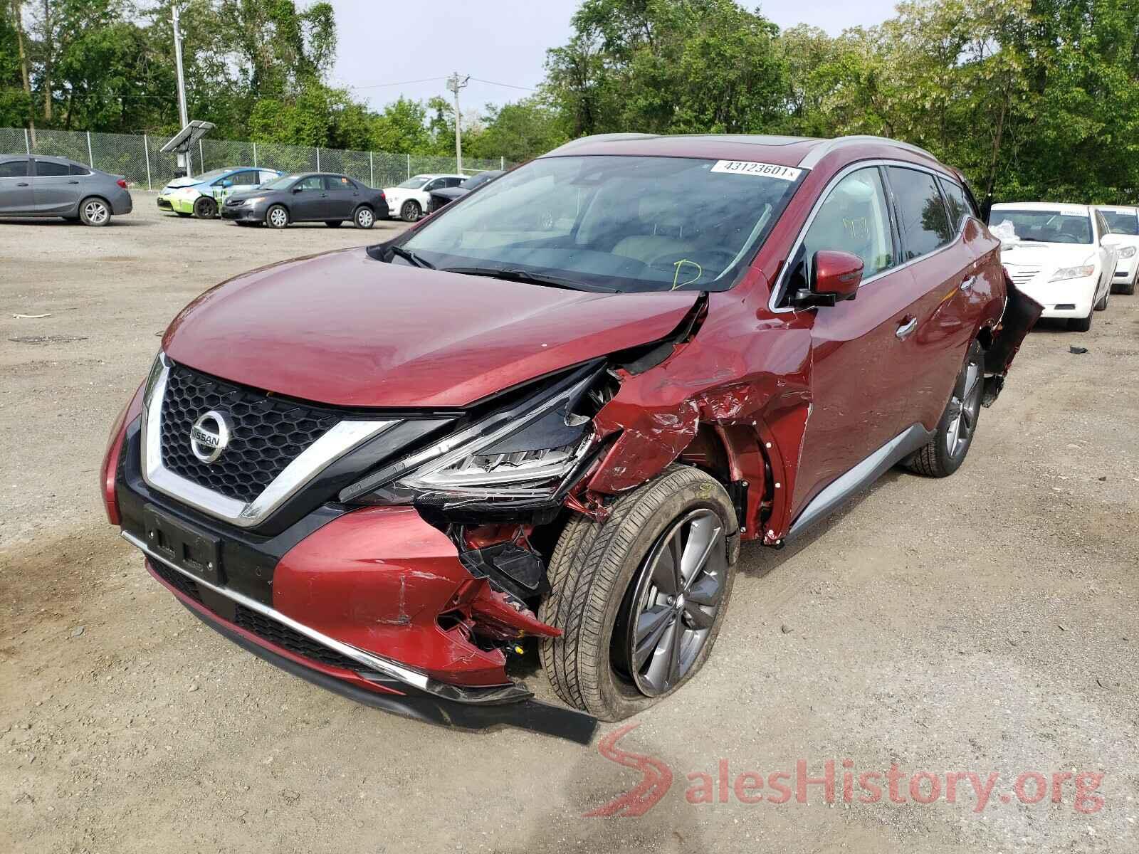 5N1AZ2DS1LN141325 2020 NISSAN MURANO