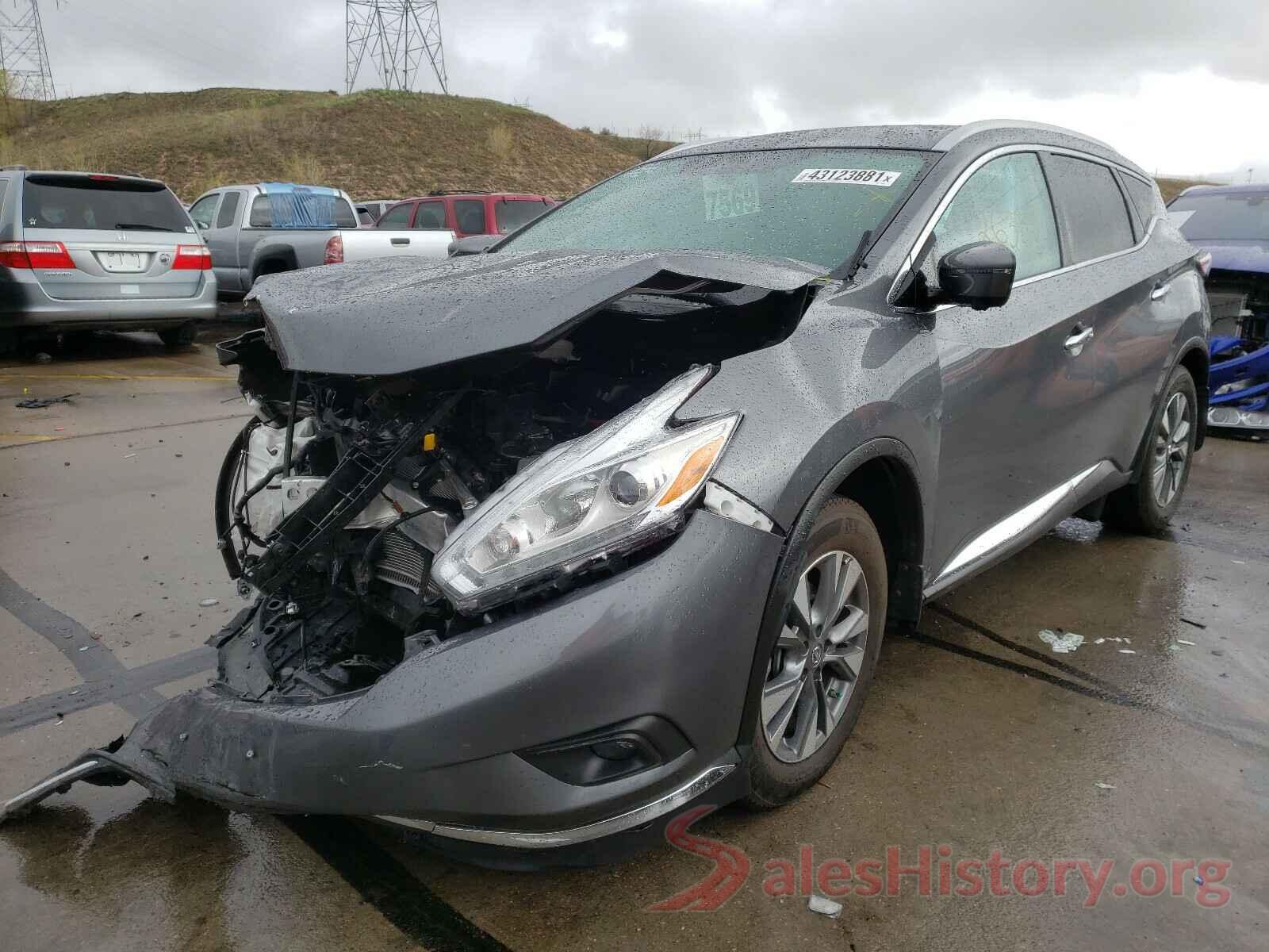 5N1AZ2MH3HN170000 2017 NISSAN MURANO