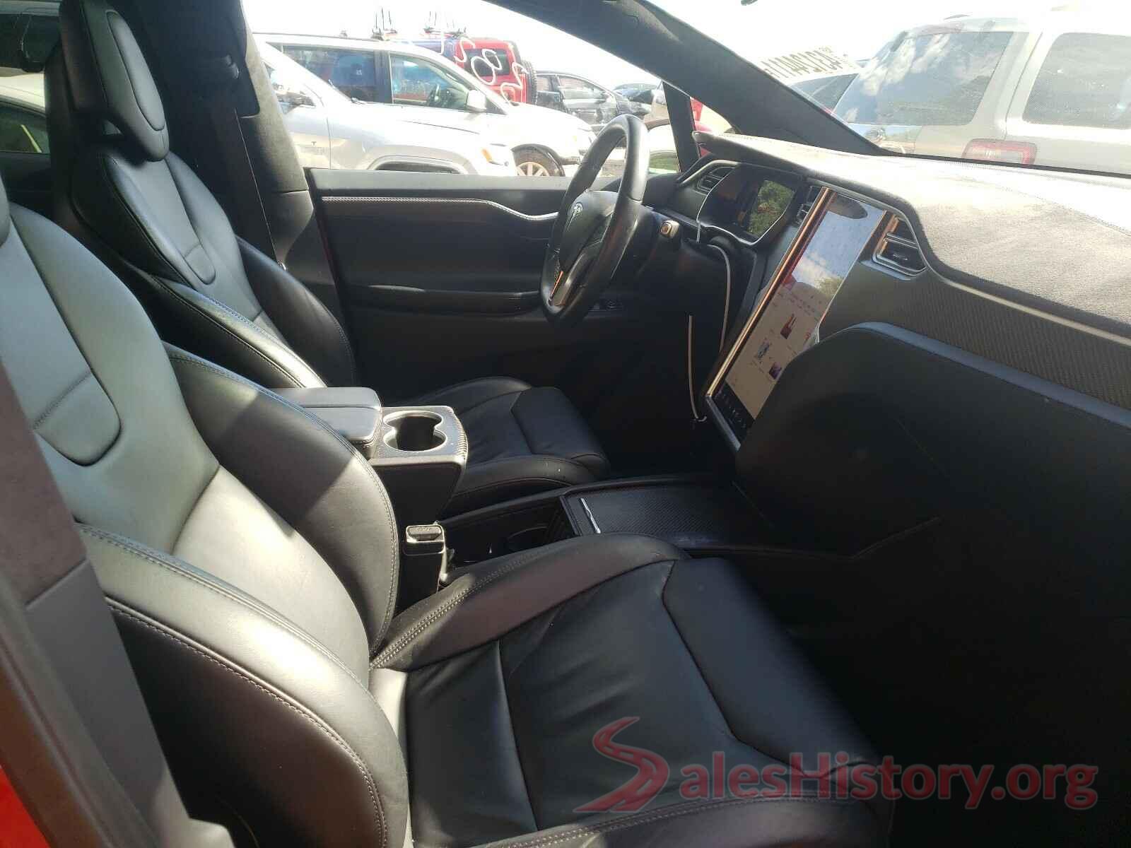 5YJXCBE22HF046115 2017 TESLA MODEL X